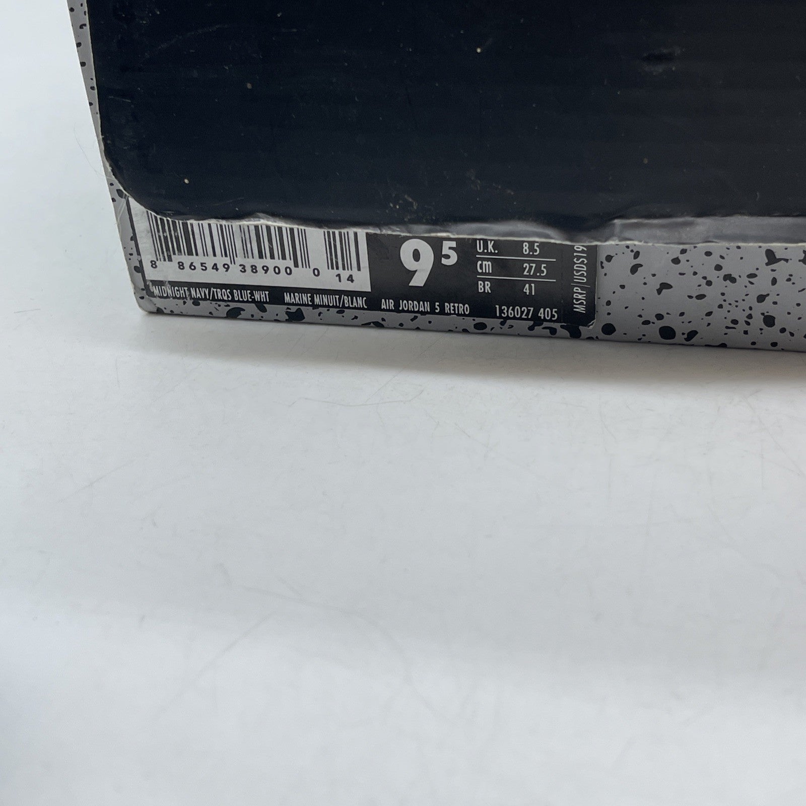 Size 9.5 - Air Jordan 5 Retro Pre-Grape (136027-405)