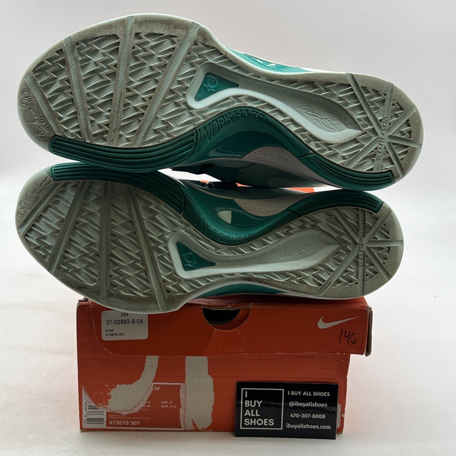 Size 13 - Nike Zoom KD 4 Easter (473679-301)