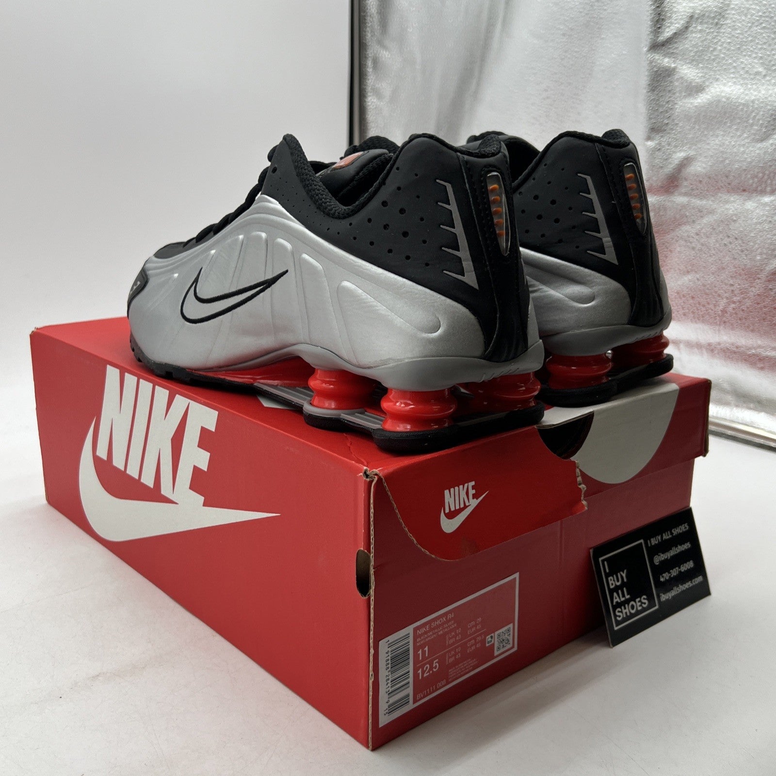Size 11 - Nike Shox R4 Retro 2019 OG (BV1111-008)