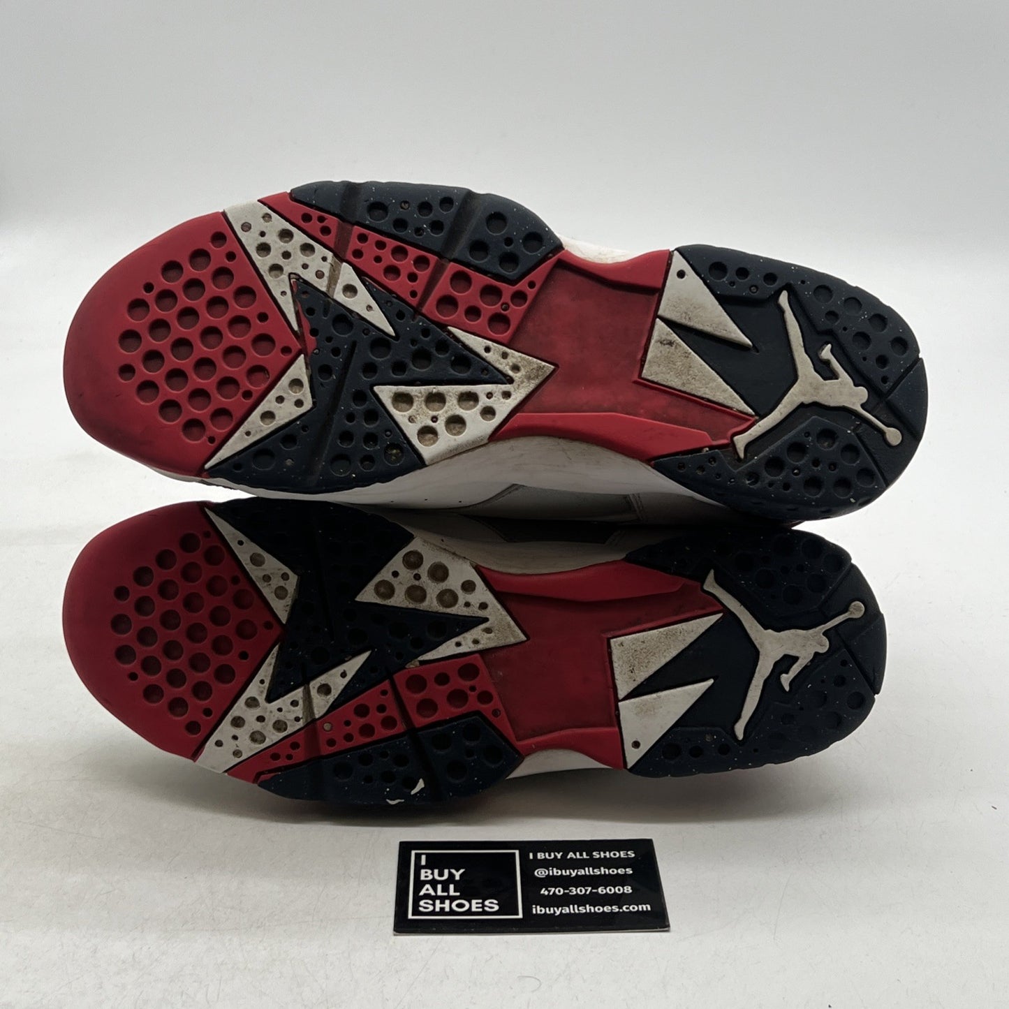 Size 9.5 - Air Jordan 7 Retro 2012 Olympic (304775-135)