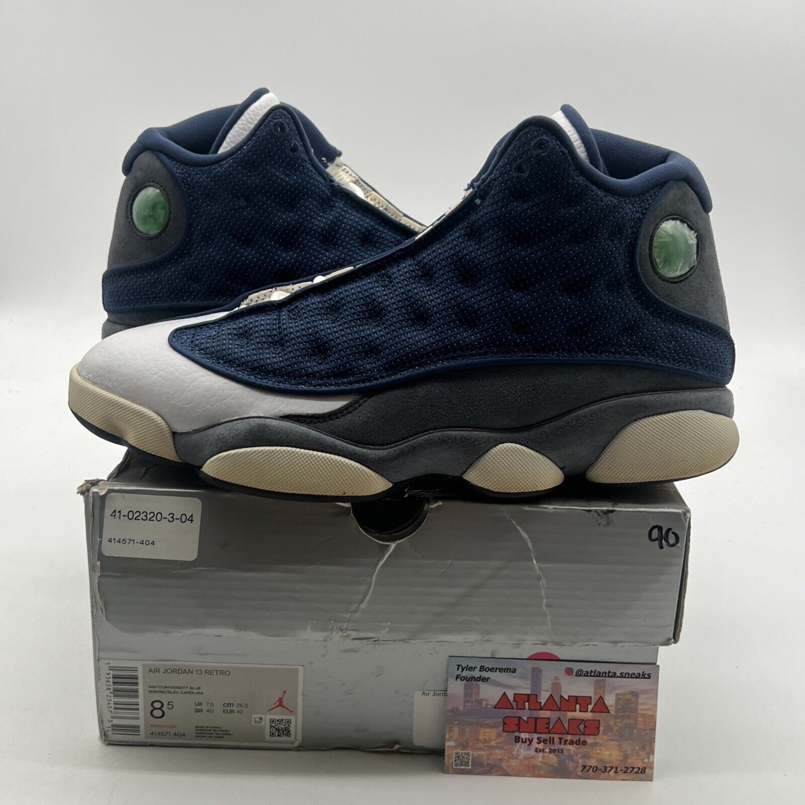 Size 8.5 - Air Jordan 13 Retro Mid Flint (414571-404)