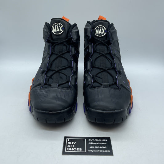 Size 13 - Nike Air Max Barkley Hyperfuse Black Suede Leather (488119-085)