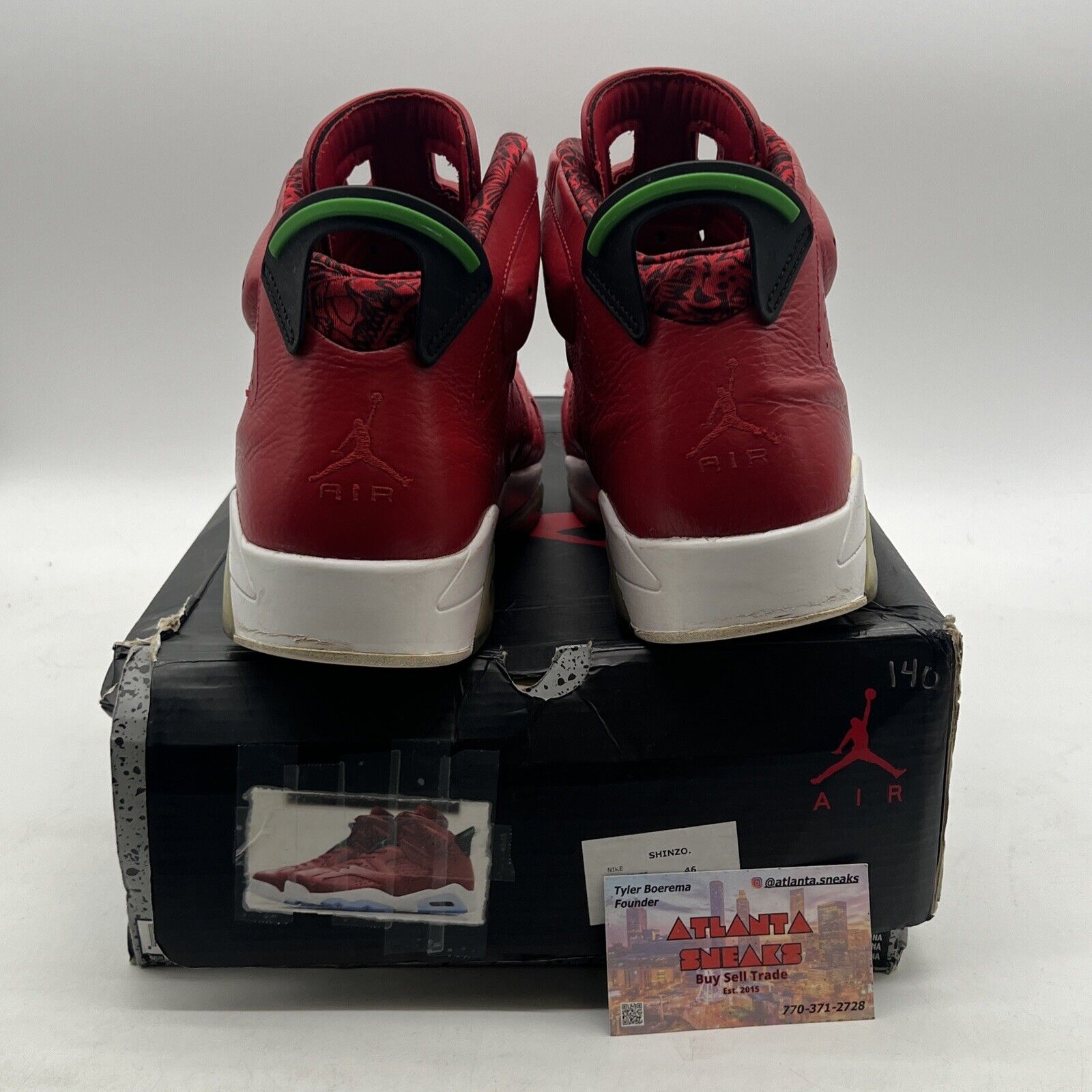 Size 12 - Air Jordan 6 Spizike History of Jordan (694091-625)