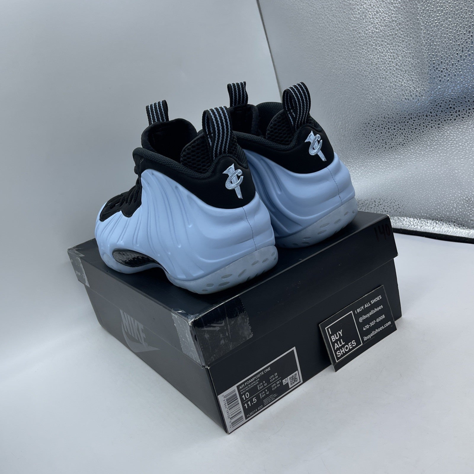 Size 10 - Nike Air Foamposite One Psychic Blue (HJ6014-400)