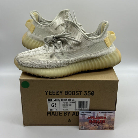 Size 6.5 - adidas Yeezy Boost 350 V2 Low Light Yellow Color Changing Boost Kanye