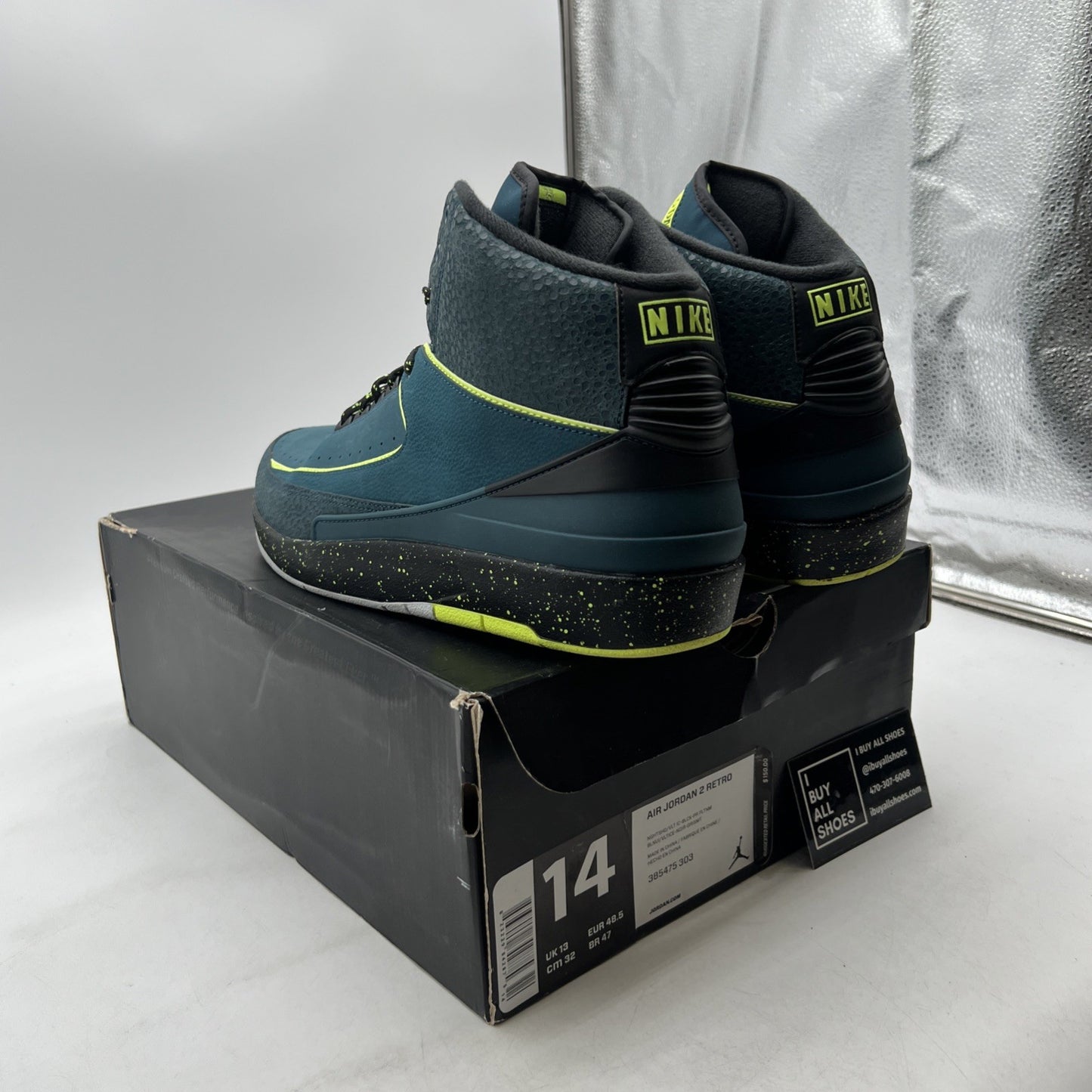Size 14 - Air Jordan 2 Retro Nightshade (385475-303)
