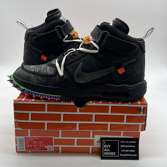 Size 12 - Nike Air Force 1 x Off-White Black 2022 (DO6290-001)