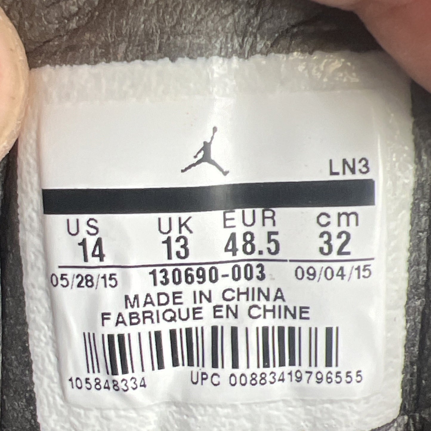 Size 14 - PSNY x Air Jordan 12 Retro Dark Grey (130690-003)