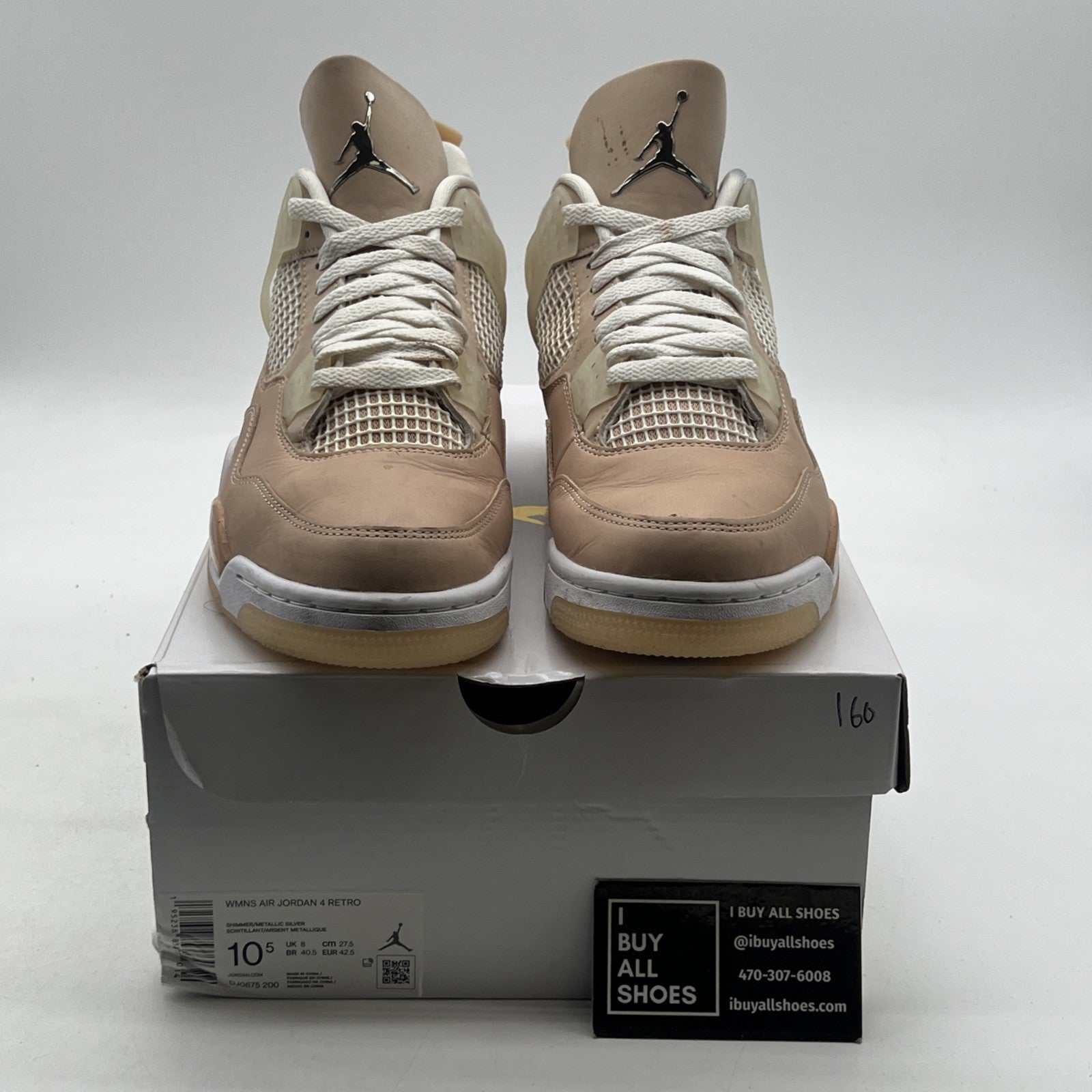 Size 10.5 - Air Jordan 4 Retro Shimmer W (DJ0675-200)