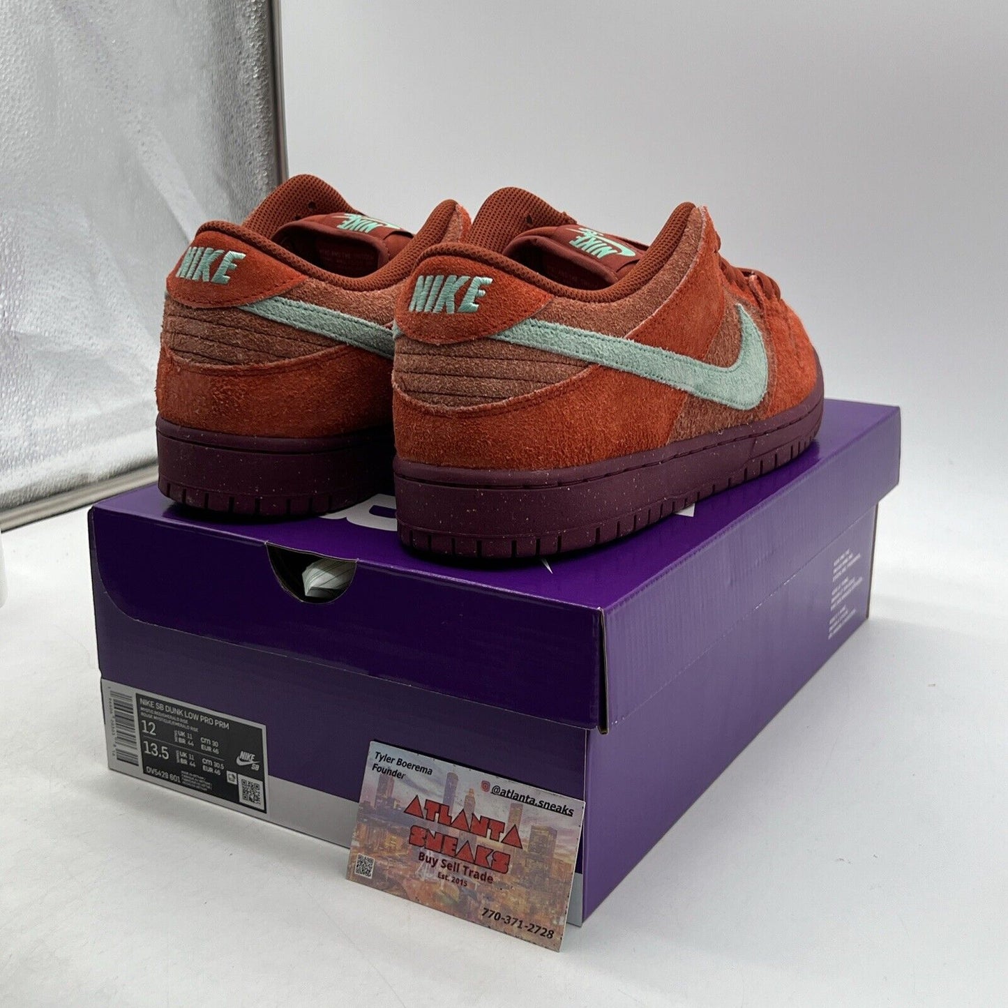 Size 12 - Nike Dunk SB Low Mystic Red (DV5429-601)