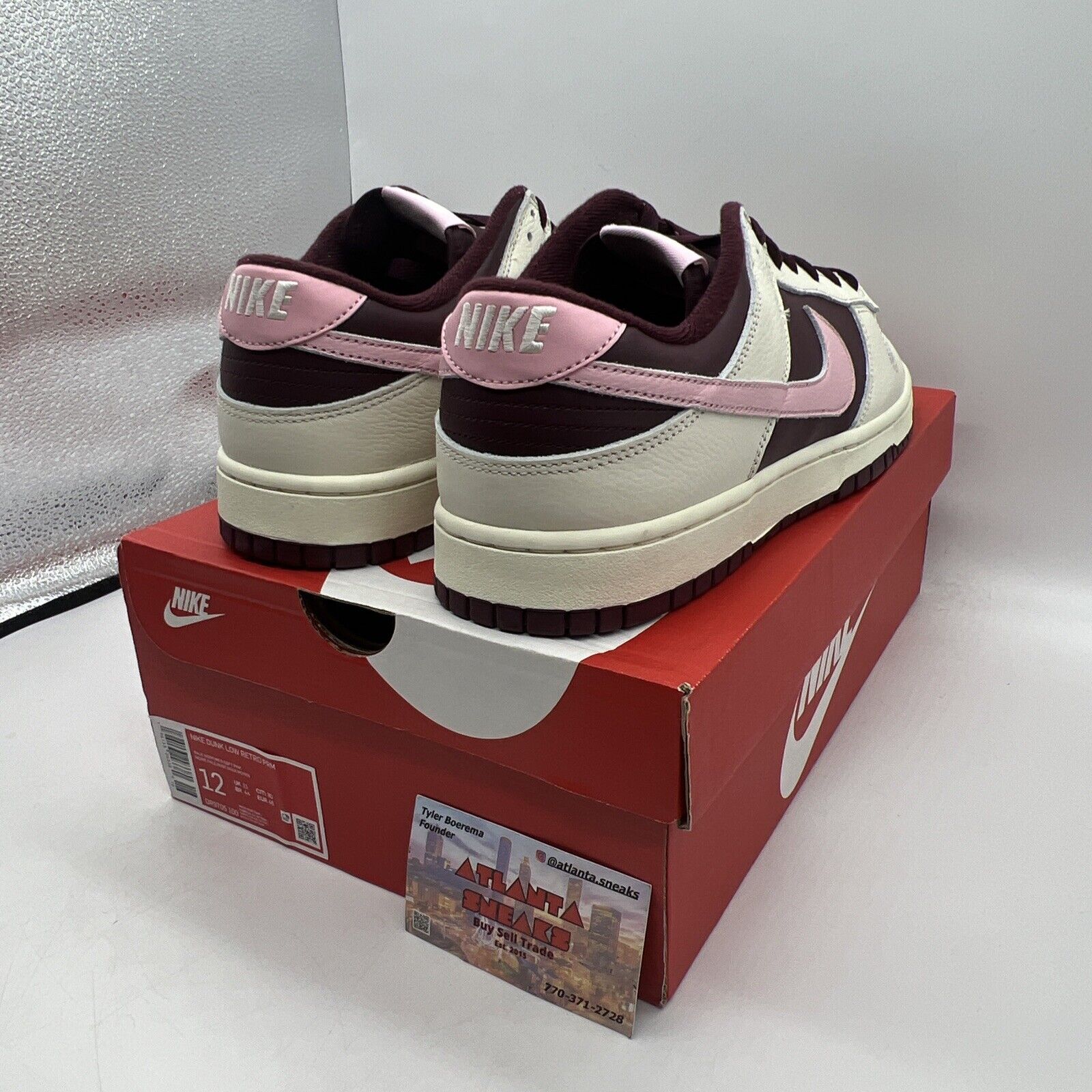 Size 12 - Nike Dunk Low Premium Valentine's Day Brand New Og All