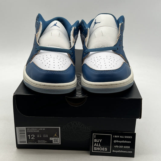 Size 12 - Air Jordan 1 SE Low Industrial Blue (FN5214-141)