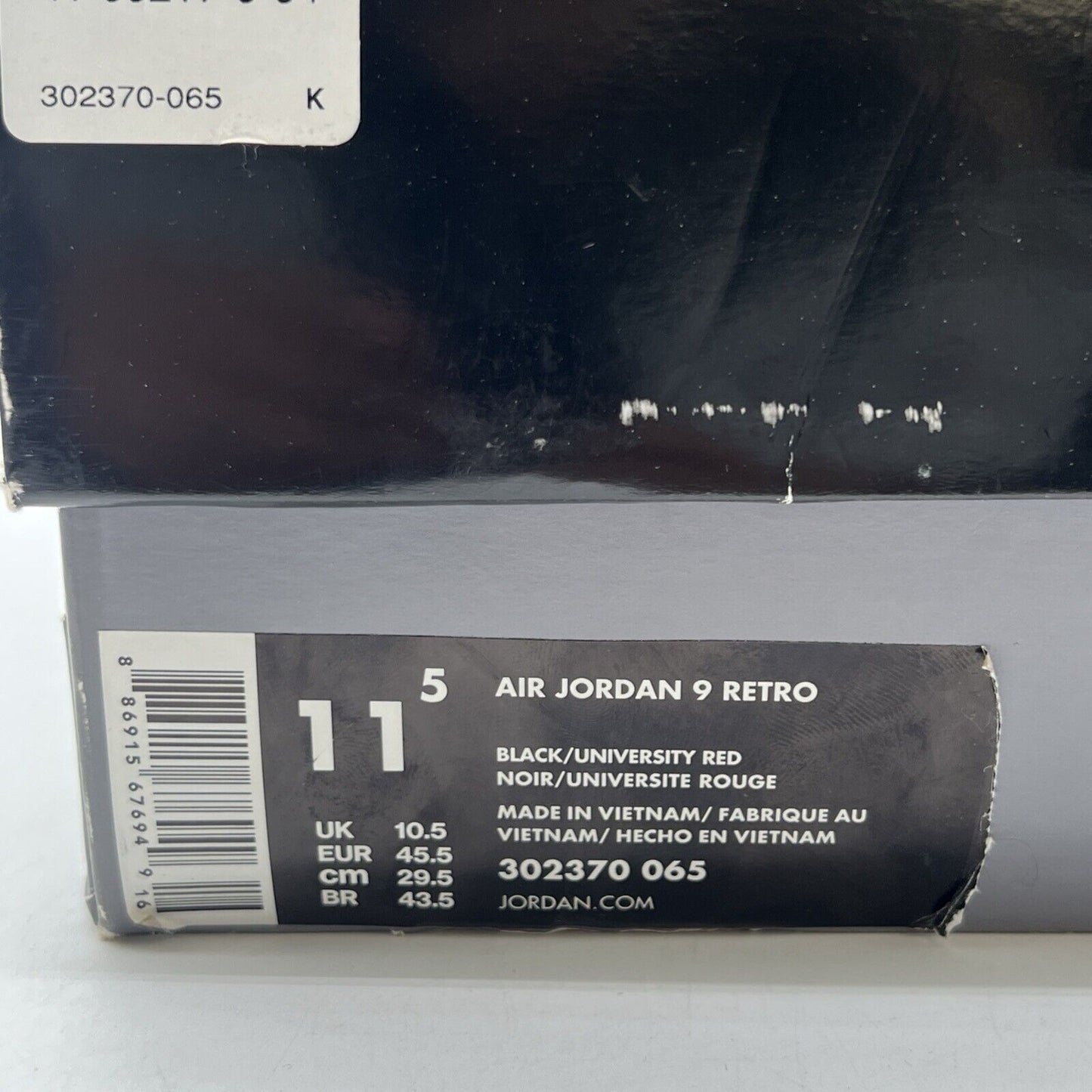 Size 11.5 - Air Jordan 9 Retro Dream It, Do It (302370-065)