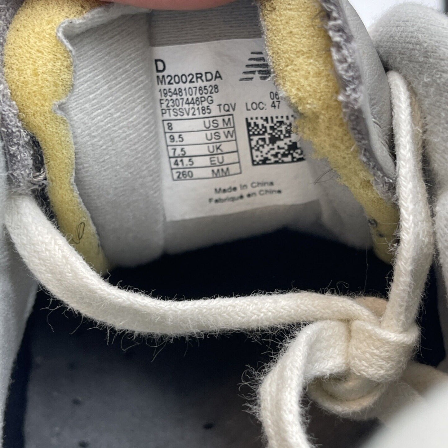Size 8 - New Balance 2002R Protection Pack - Rain Cloud Grey Suede (M2002RDA)