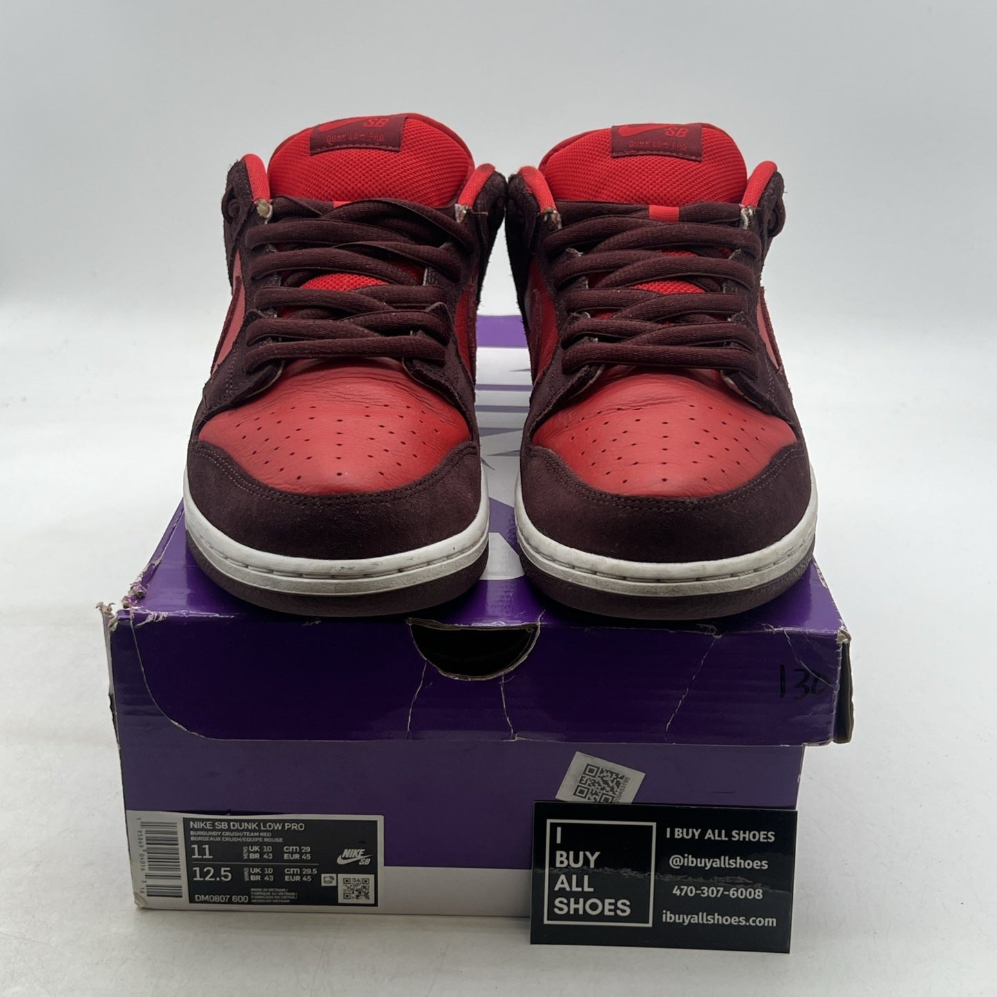 Size 11 - Nike Dunk Pro SB Low Fruity Pack - Cherry (DM0807-600)