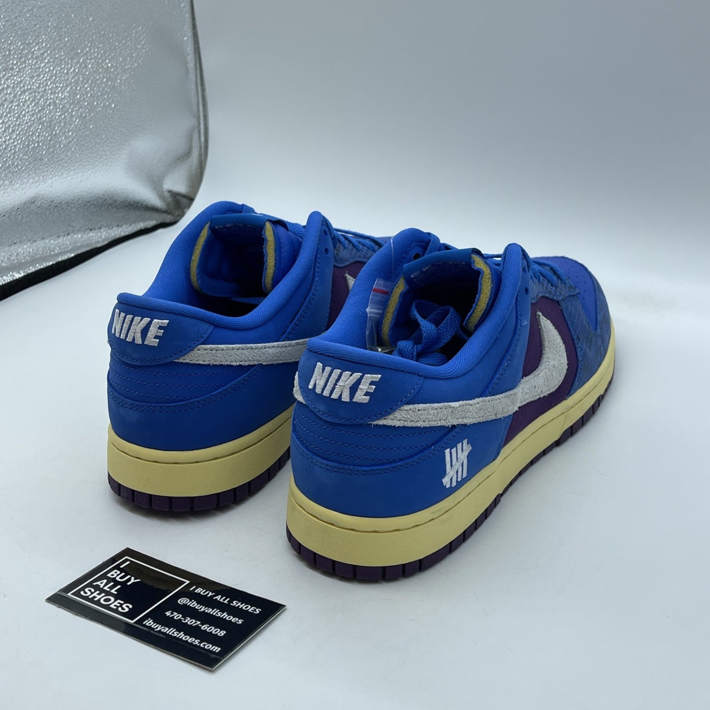 Size 12 - Nike Undefeated x Dunk SP Low 5 On It Blue Purple (DH6508-400)