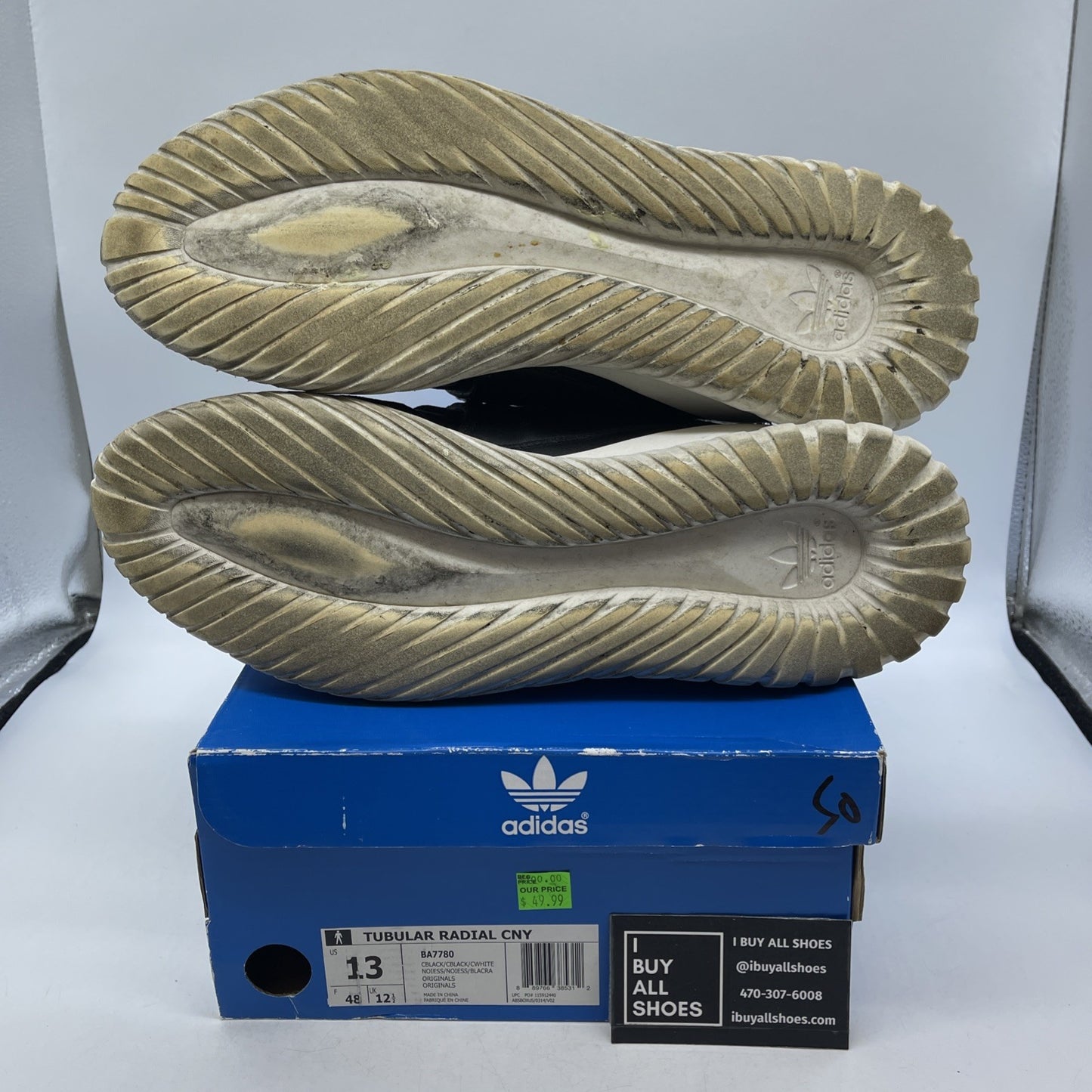 Size 13 - Adidas Tubular Radial CNY Year of the Rooster (BA7780)