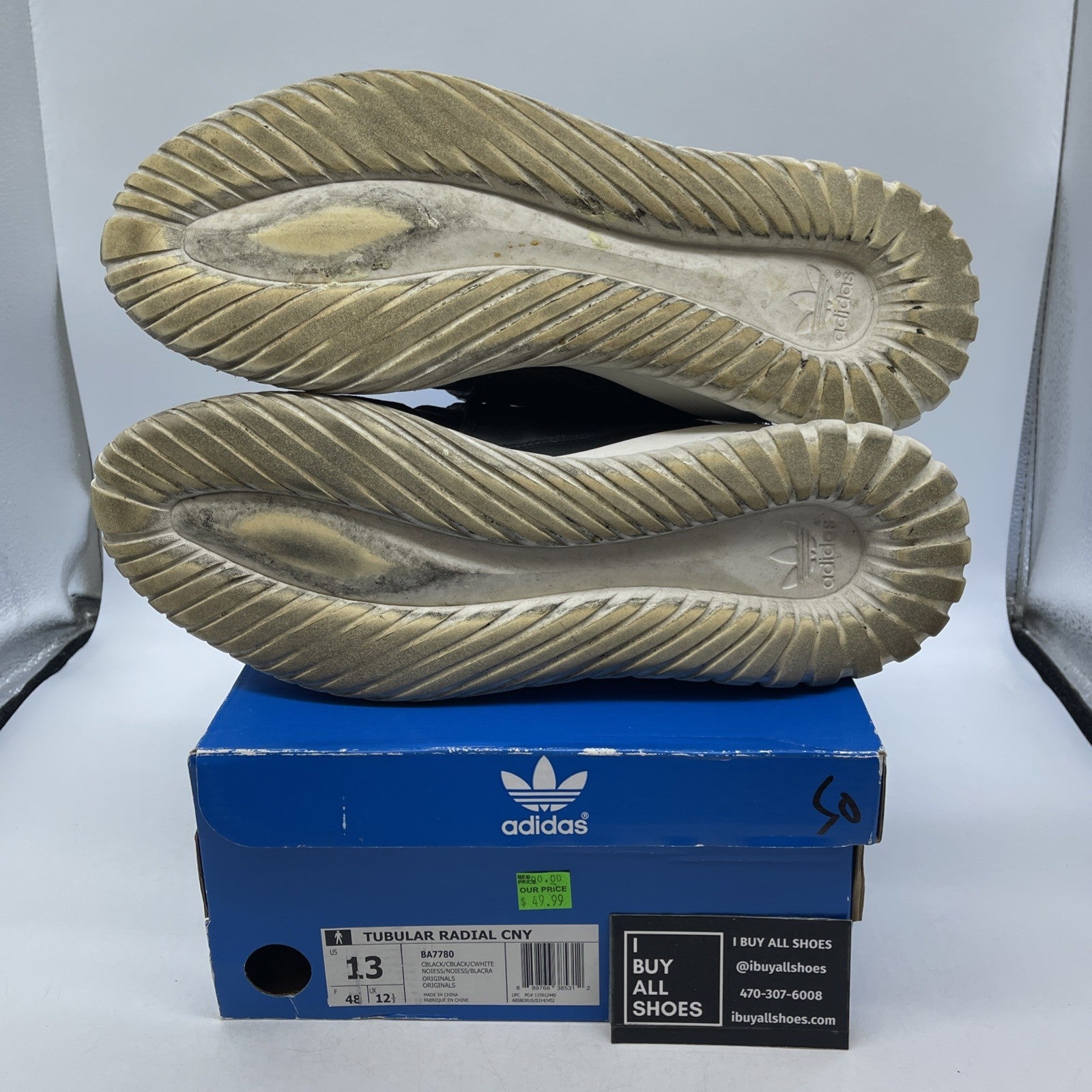 Size 13 - Adidas Tubular Radial CNY Year of the Rooster (BA7780)