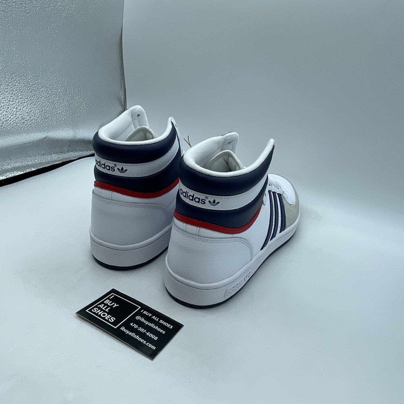 Size 13 - Adidas Top Ten RB White Dark Blue (GX0740)