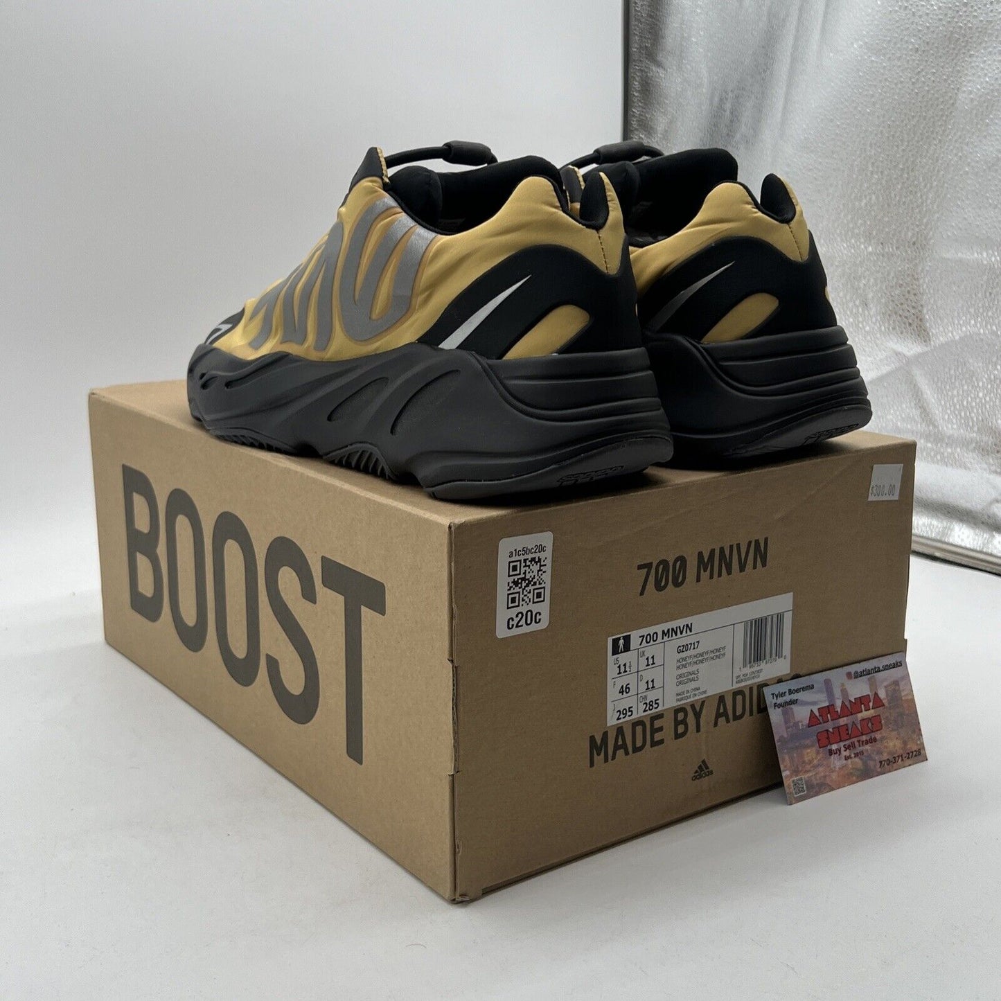 Size 11.5 - adidas Yeezy Boost 700 MNVN Honey Flux (GX0717)