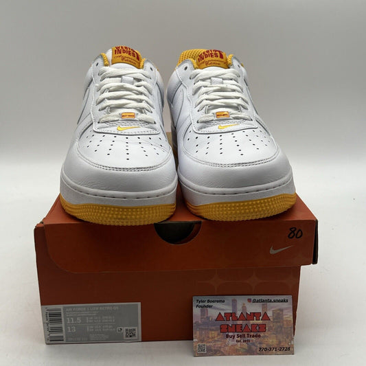 Size 11.5 - Nike Air Force 1 Low West Indies - University Gold  (DX1156-101)