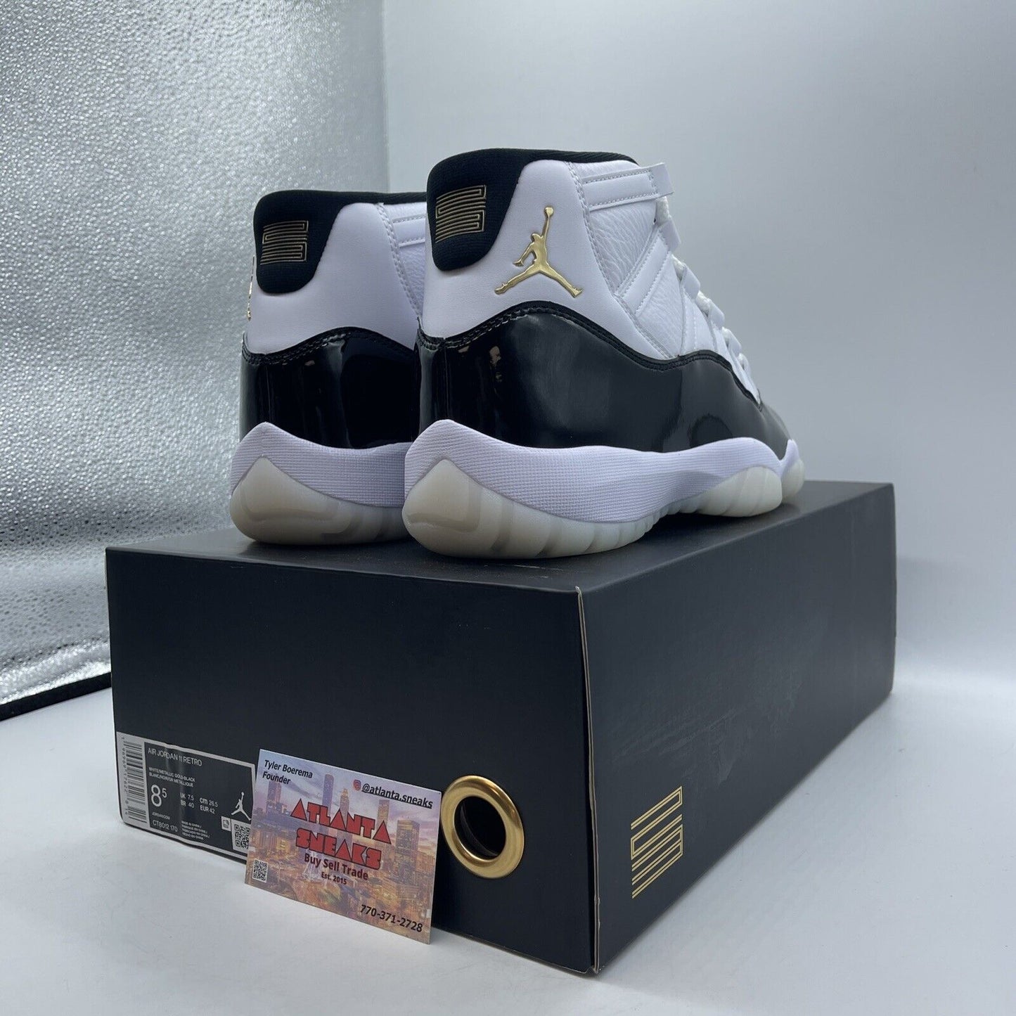 Size 8.5 - Jordan 11 Retro Mid Gratitude / Defining Moments Leather (CT8012-170)