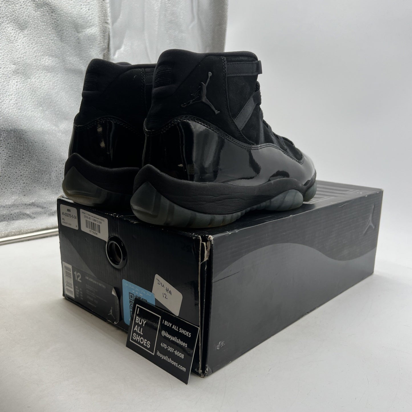 Size 12 - Air Jordan 11 Retro Cap and Gown 2018 (378037-005)