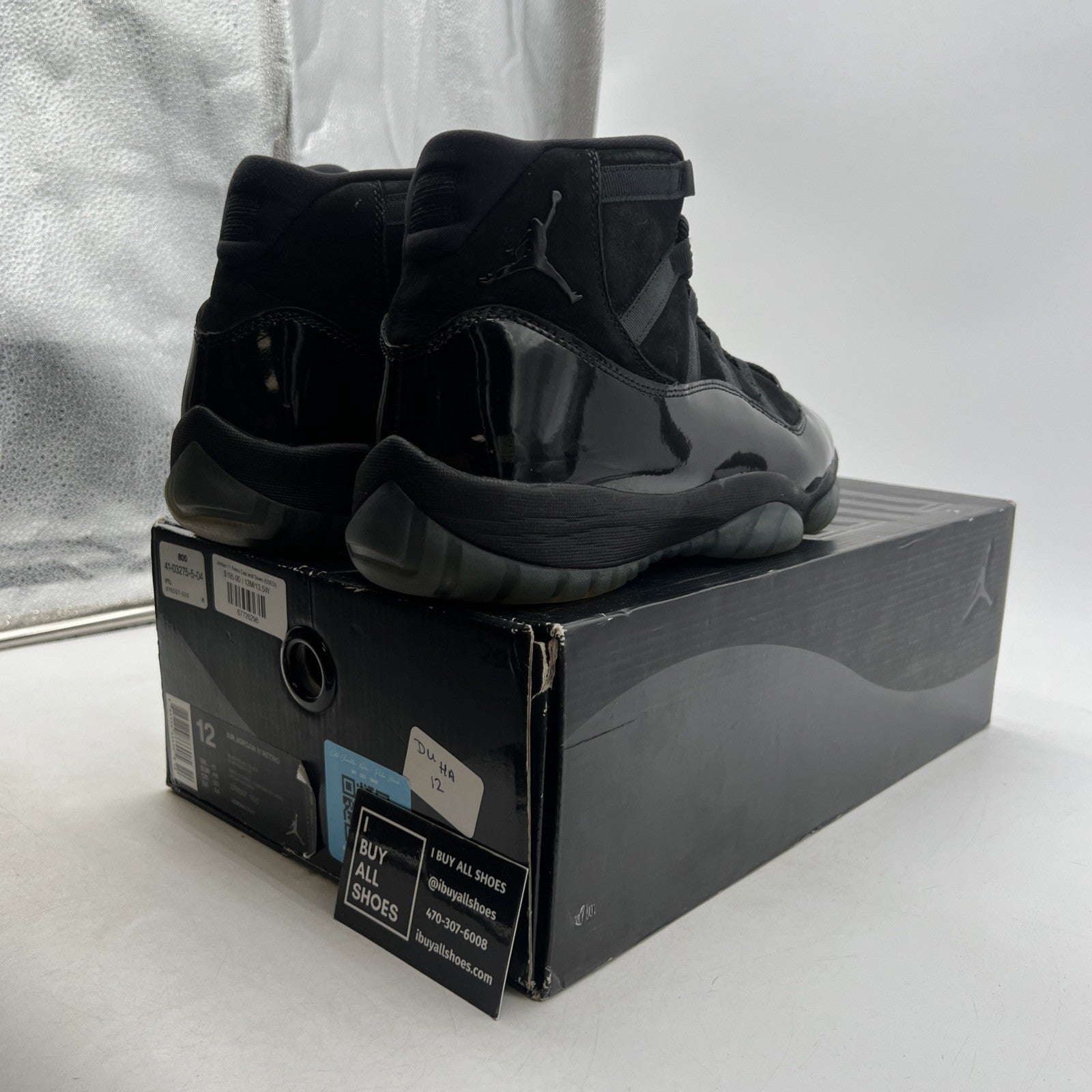 Size 12 - Air Jordan 11 Retro Cap and Gown 2018 (378037-005)