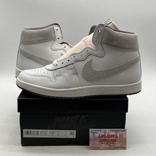 Size 12 - Jordan Air Ship PE SP Tech Grey White Leather (DZ3497-100)