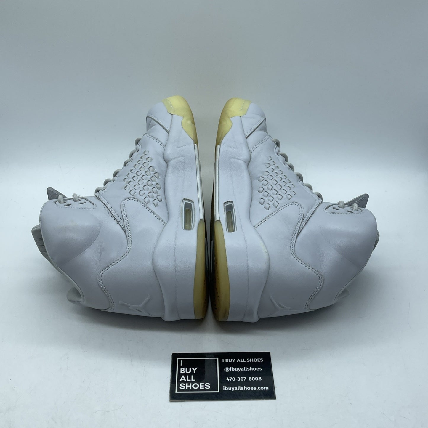 Size 9.5 - Air Jordan 5 Retro Premium Pure Platinum Leather (881432-003)