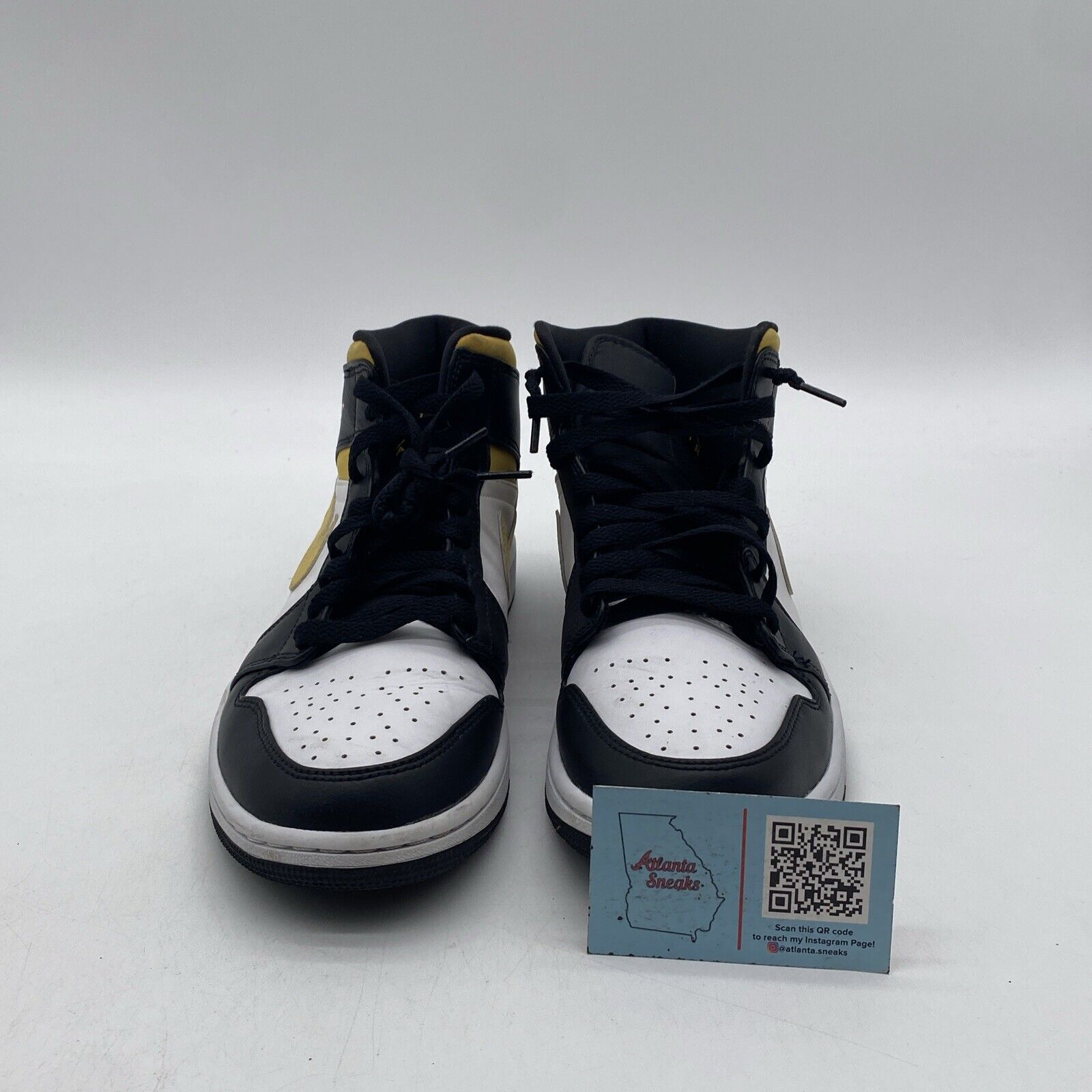 Size 9 - Air Jordan 1 Mid Black University Gold