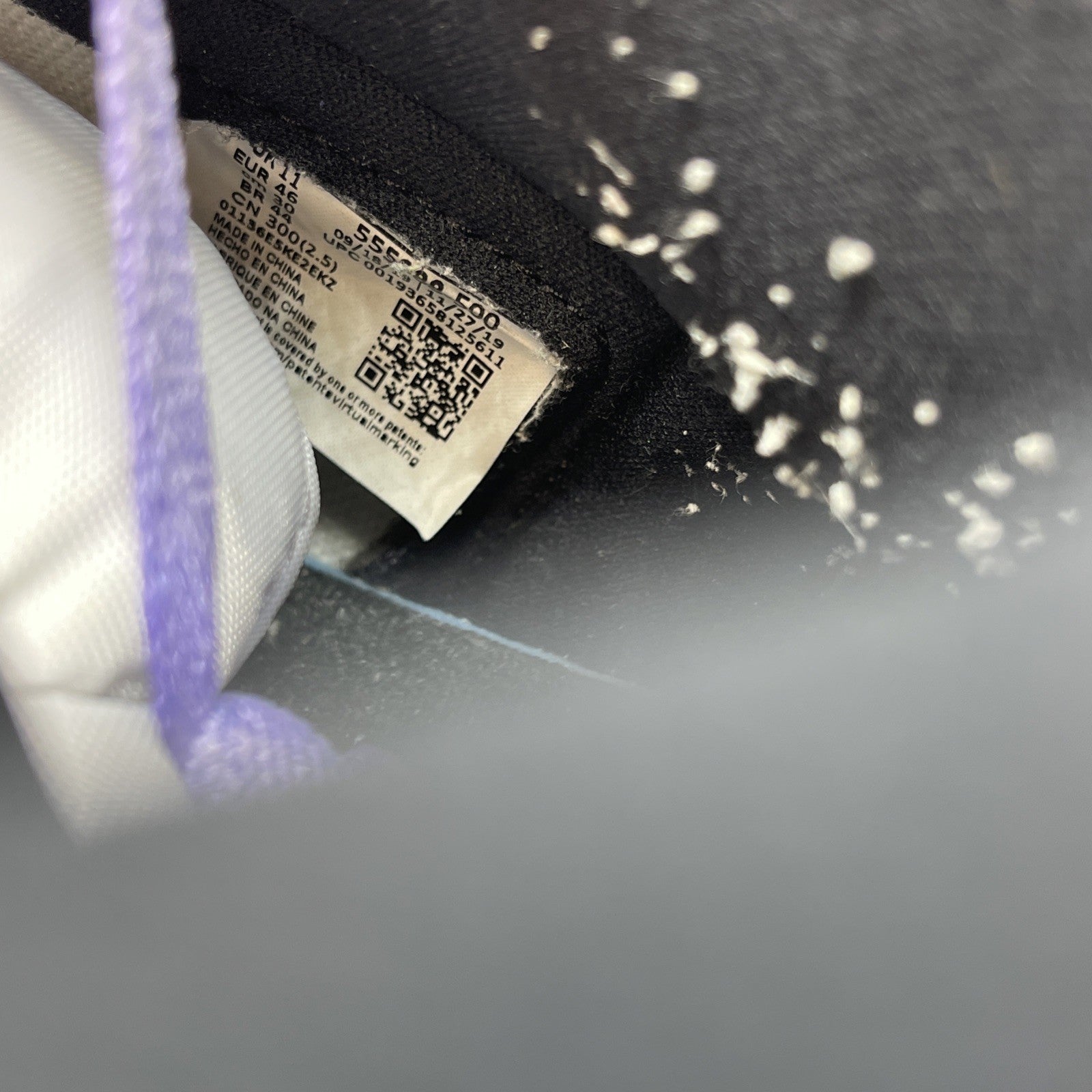 Size 12 - Air Jordan 1 Retro OG High Court Purple 2.0  (555088-500)