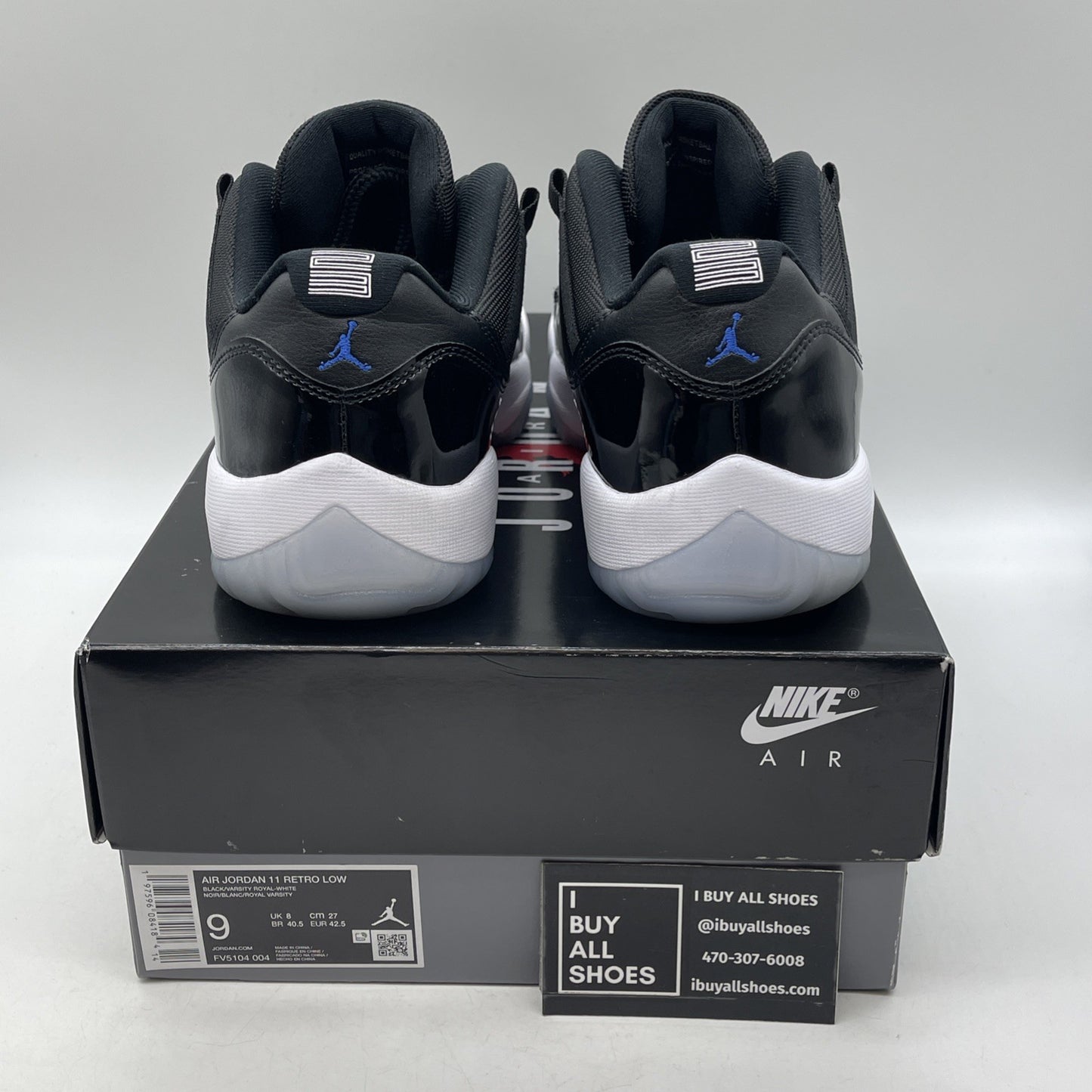 Size 9 - Air Jordan 11 Retro Low Space Jam (FV5104-004)