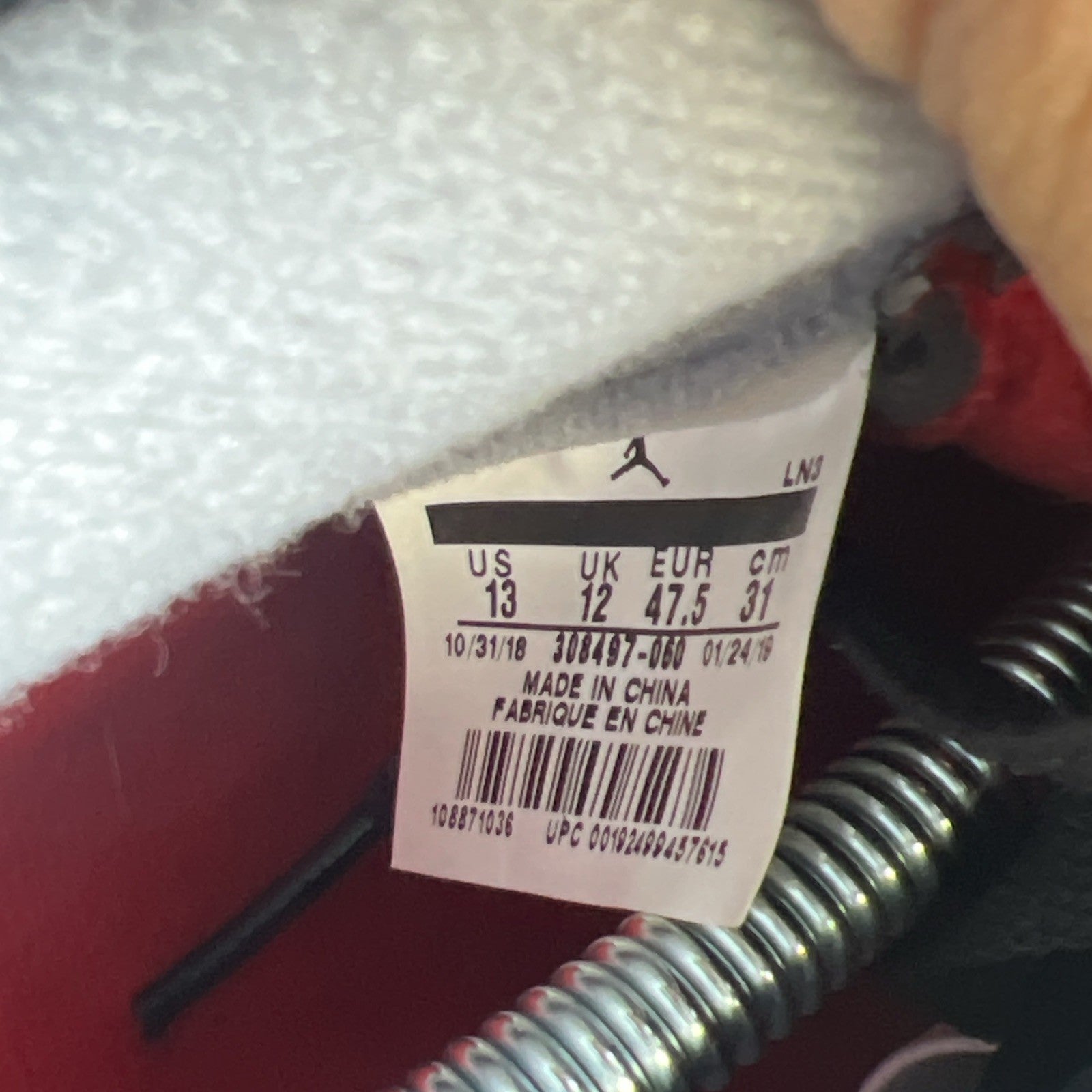 Size 13 - Air Jordan 4 Retro OG Mid Bred 2019 (308497-060)