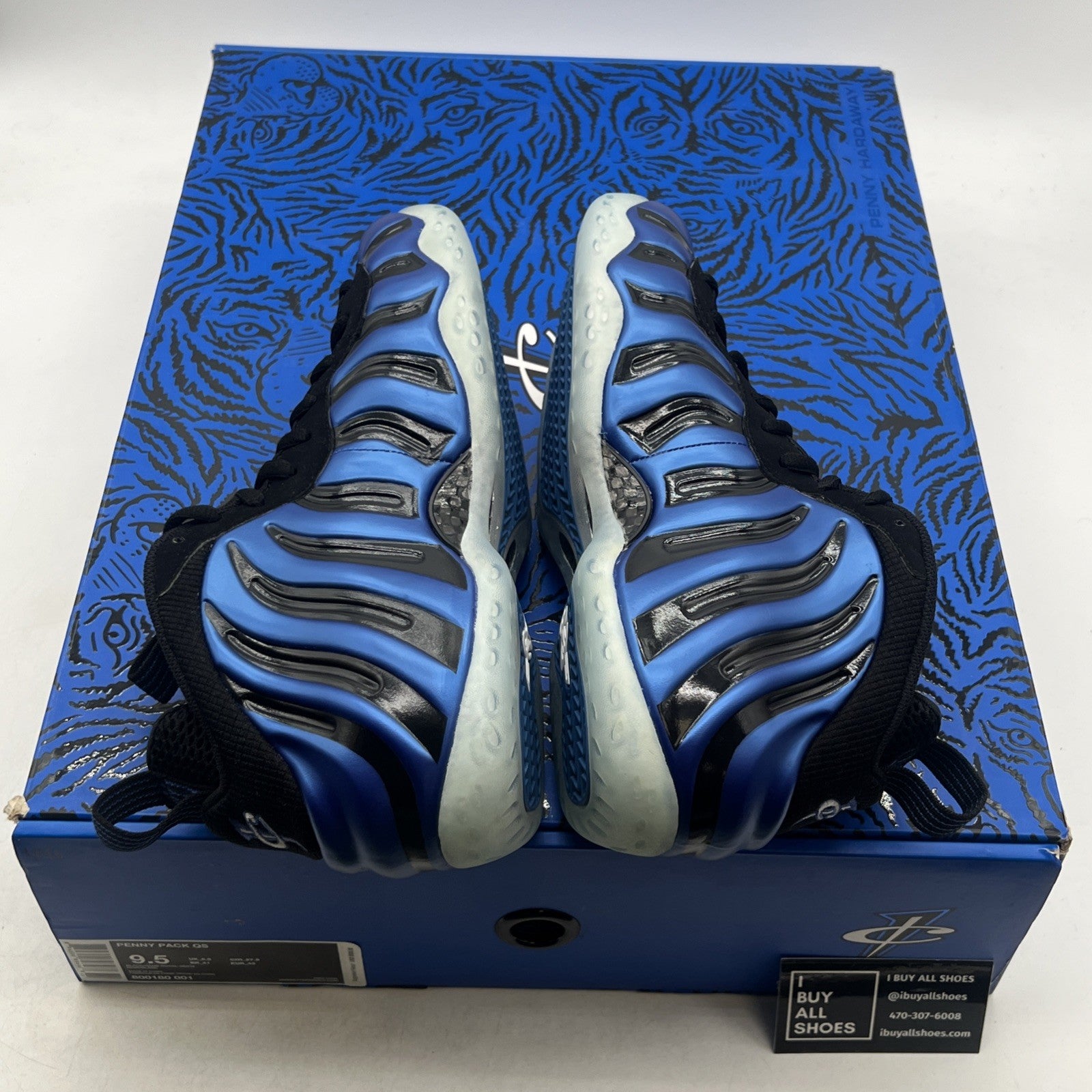 Size 9.5 - Nike Air Penny QS Sharpie Pack (800180-001)