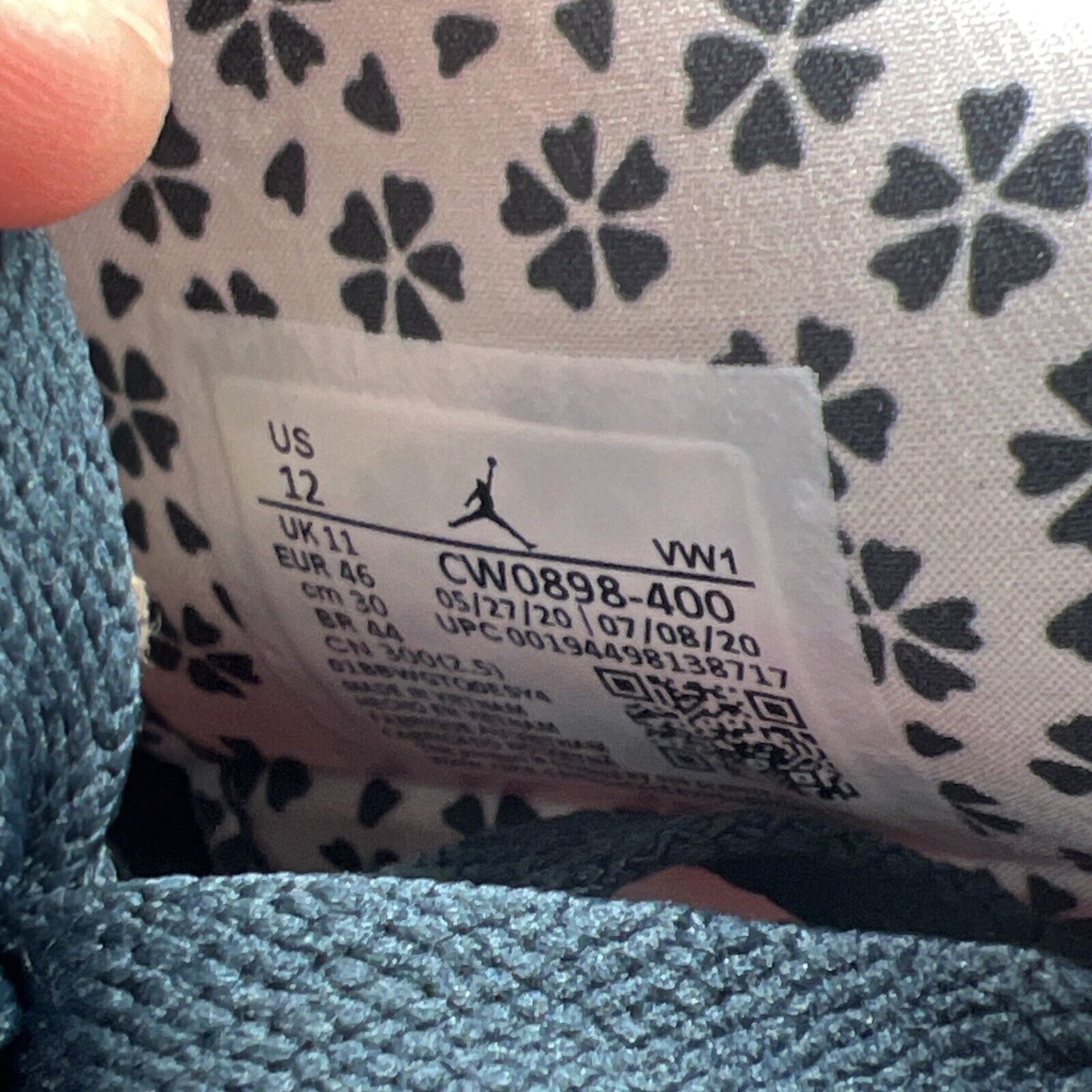 Size 12 - Air Jordan 4 Retro SE Sashiko (CW0898-400)