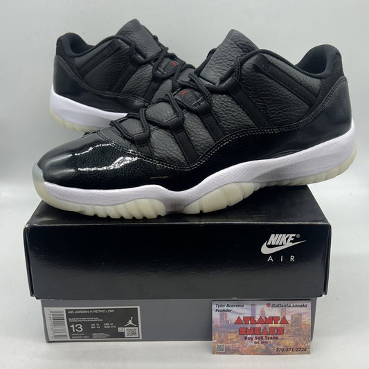 Size 13 - Jordan 11 Retro Low 72-10 Brand New Og All