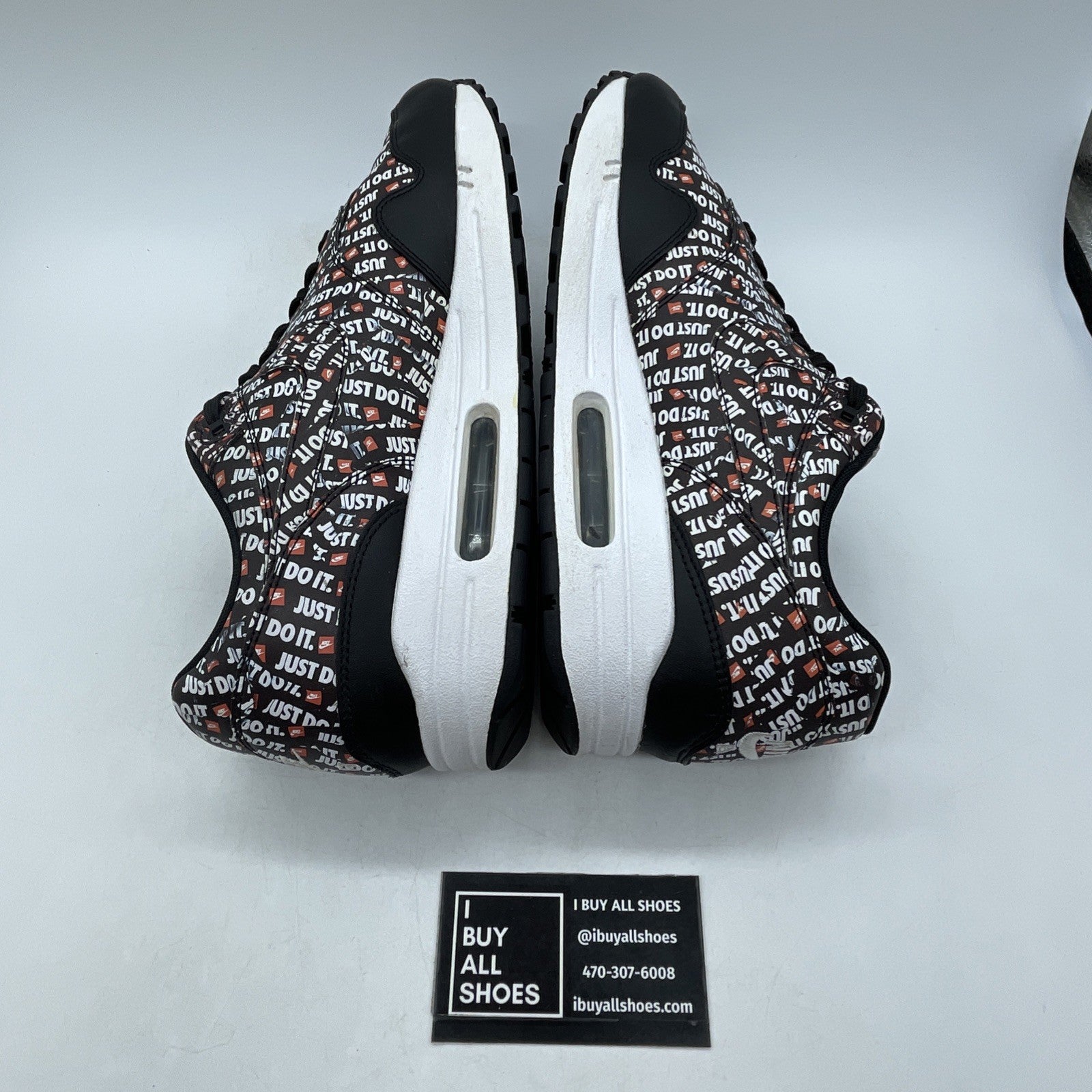 Size 10 - Nike Air Max 1 Just Do It (875844-009)