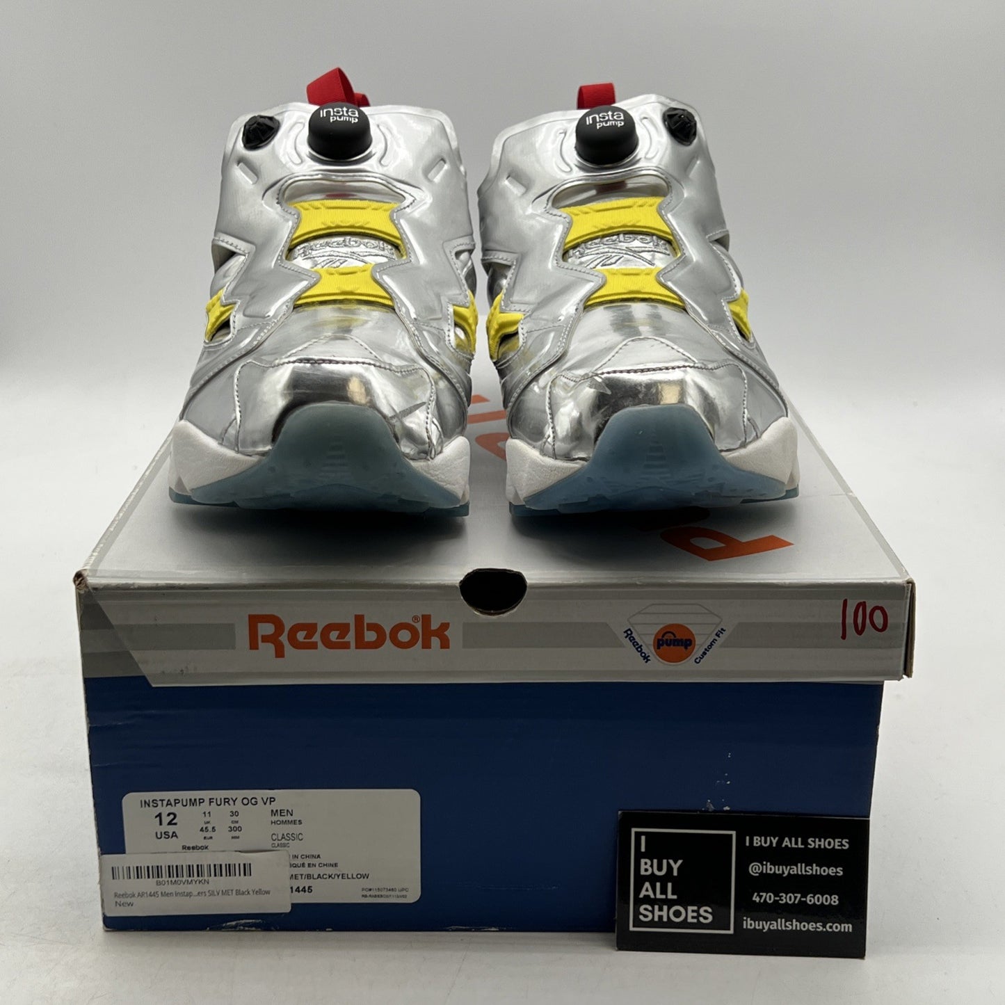 Size 12 - Reebok Instapump Fury OG Villains TMNT Krang (AR1445)