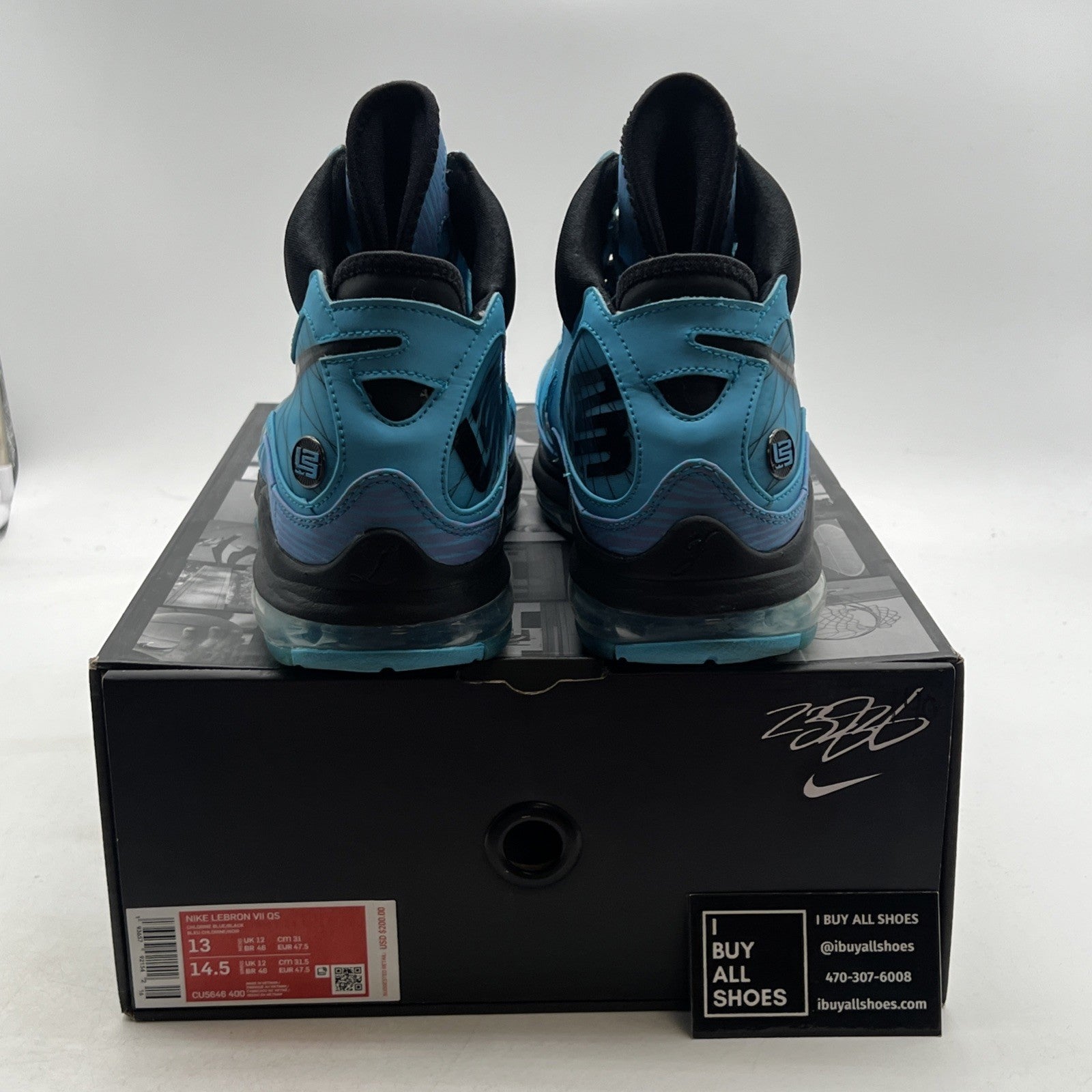 Size 13 - Nike Air Max LeBron 7 Retro QS 2020 All Star (CU5646-400)