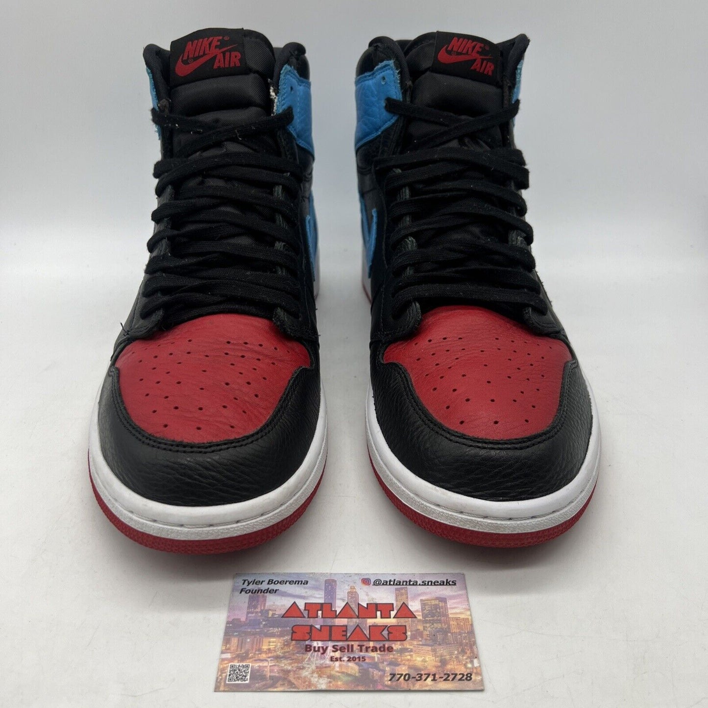 Size 14 - Jordan 1 High OG UNC To Chicago 2020 Red Black Blue Leather CD0461-046