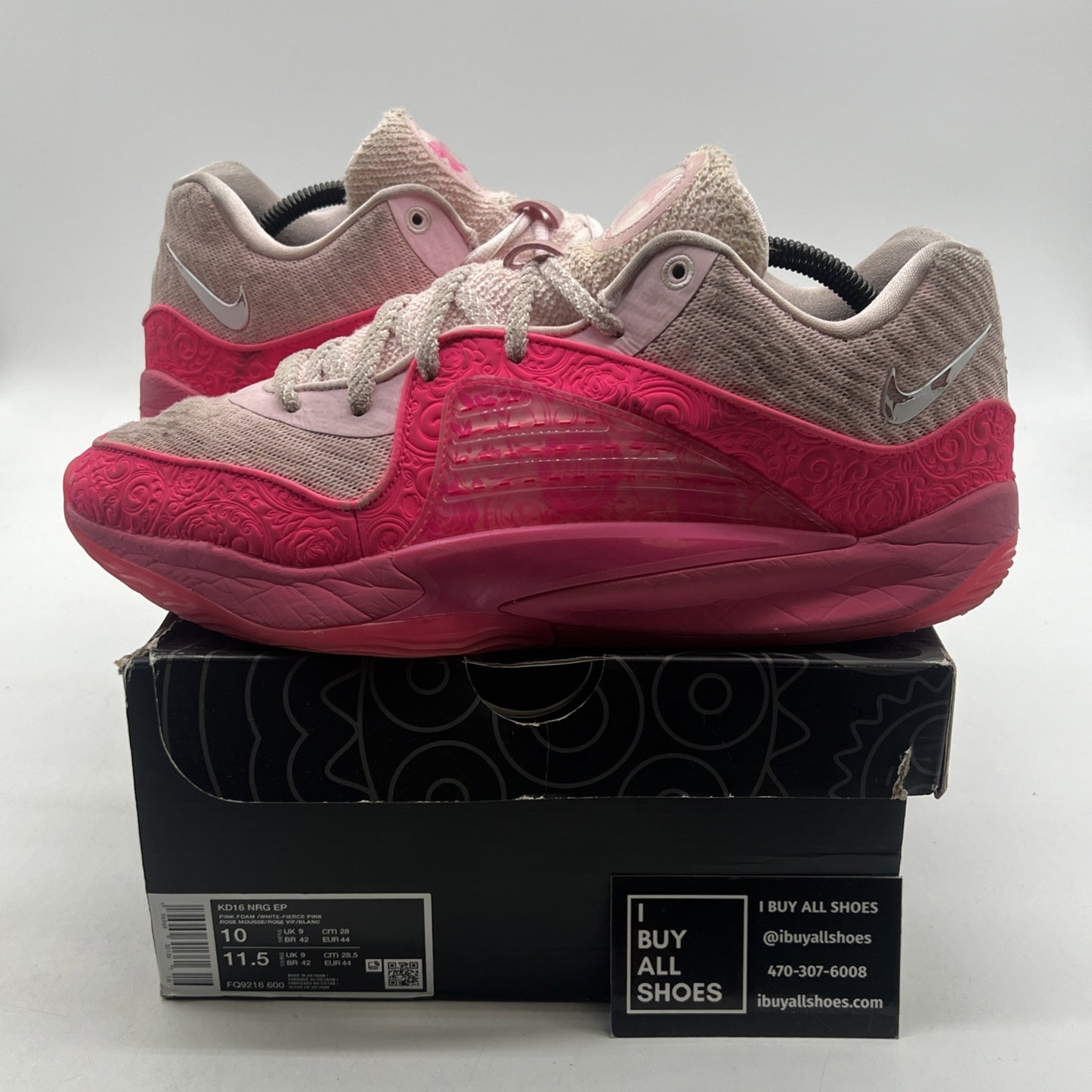 Size 10 - Nike KD 16 NRG EP Aunt Pearl (FQ9216-600)