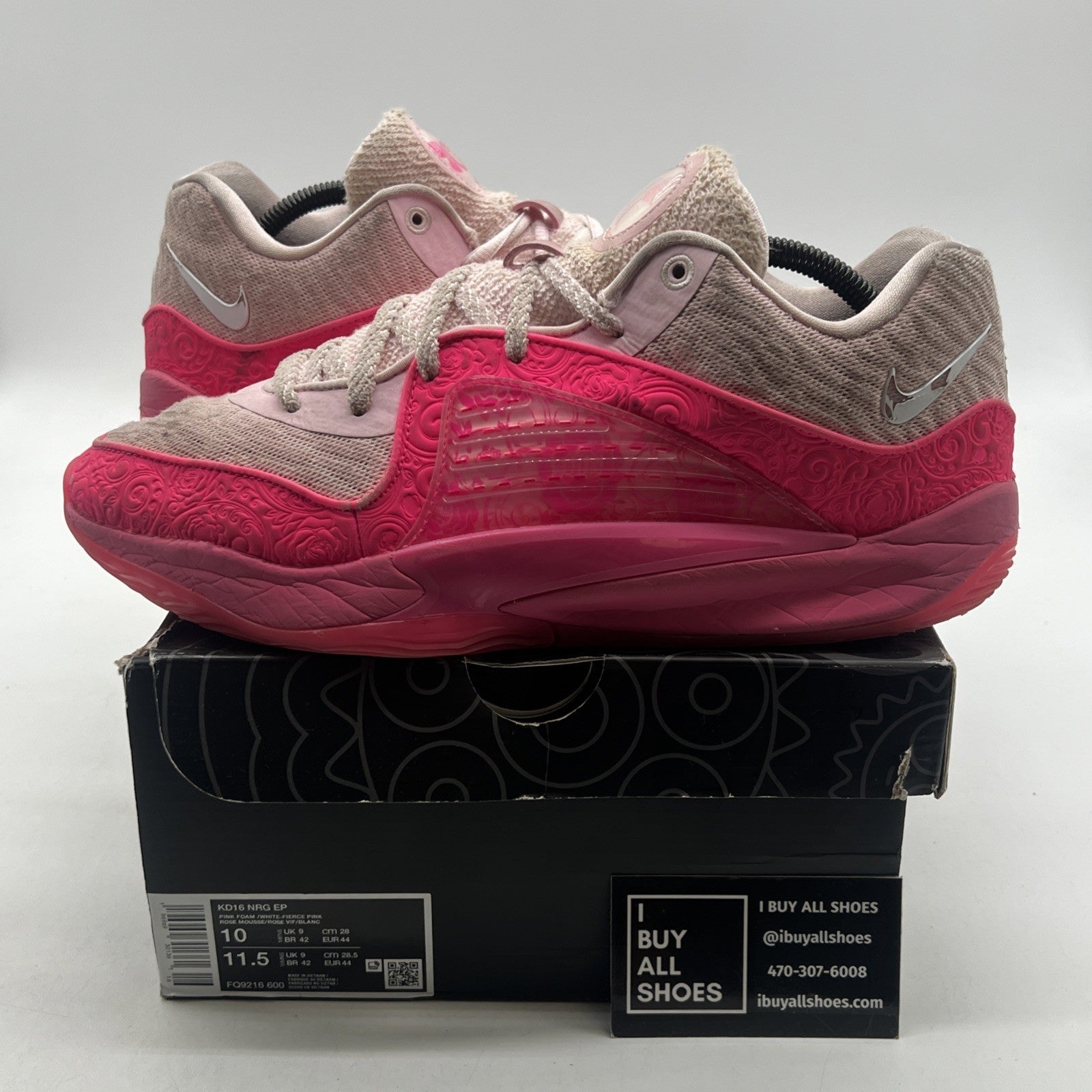 Size 10 - Nike KD 16 NRG EP Aunt Pearl (FQ9216-600)