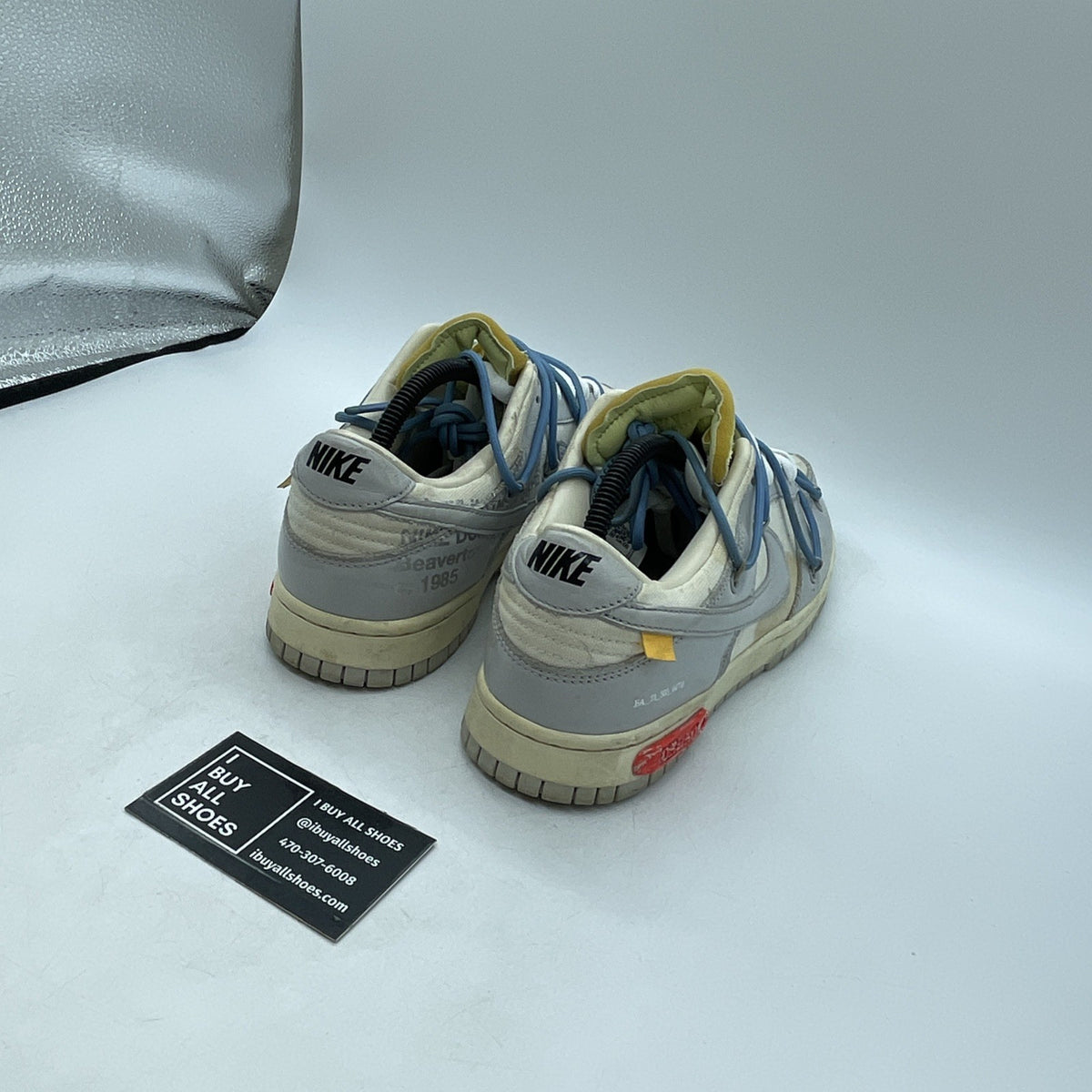 Size 8 - Off-White x Nike Dunk Low Lot 05 of 50 (DM1602-113)