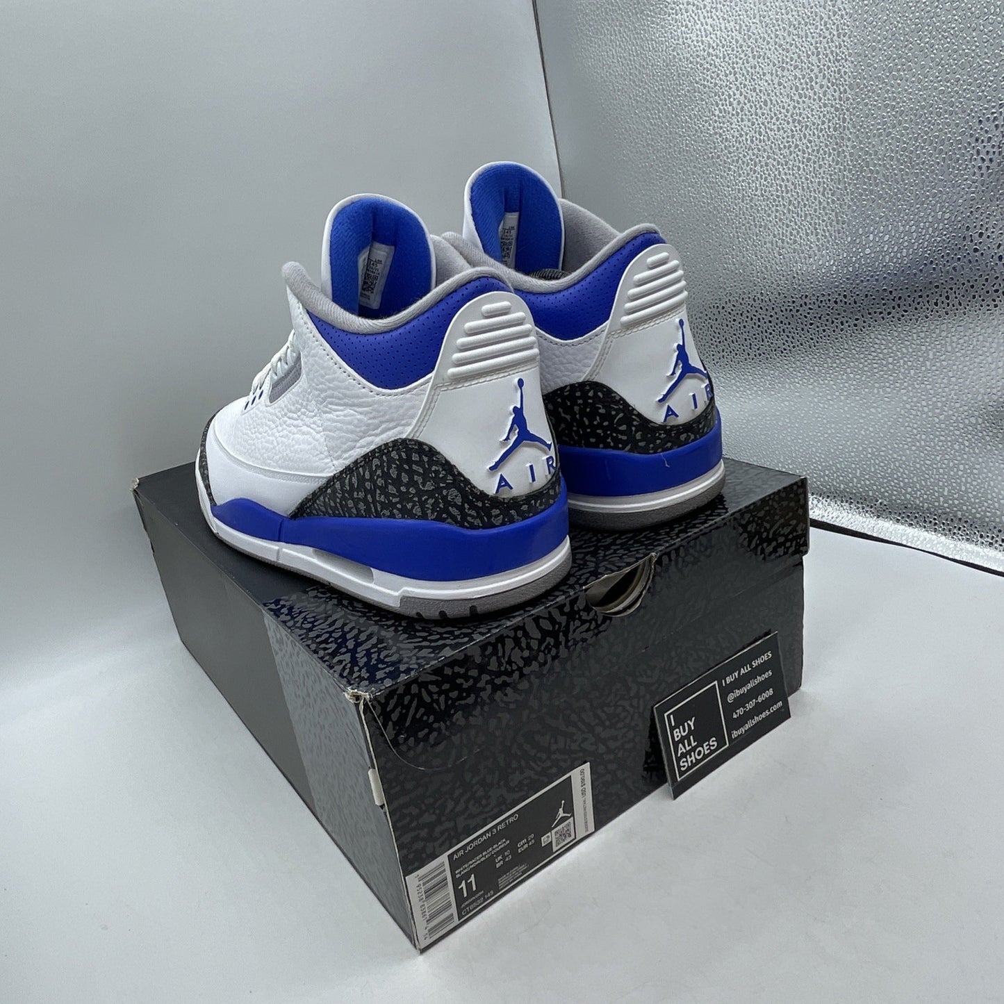 Size 11 - Air Jordan 3 Retro Mid Racer Blue (CT8532-145)