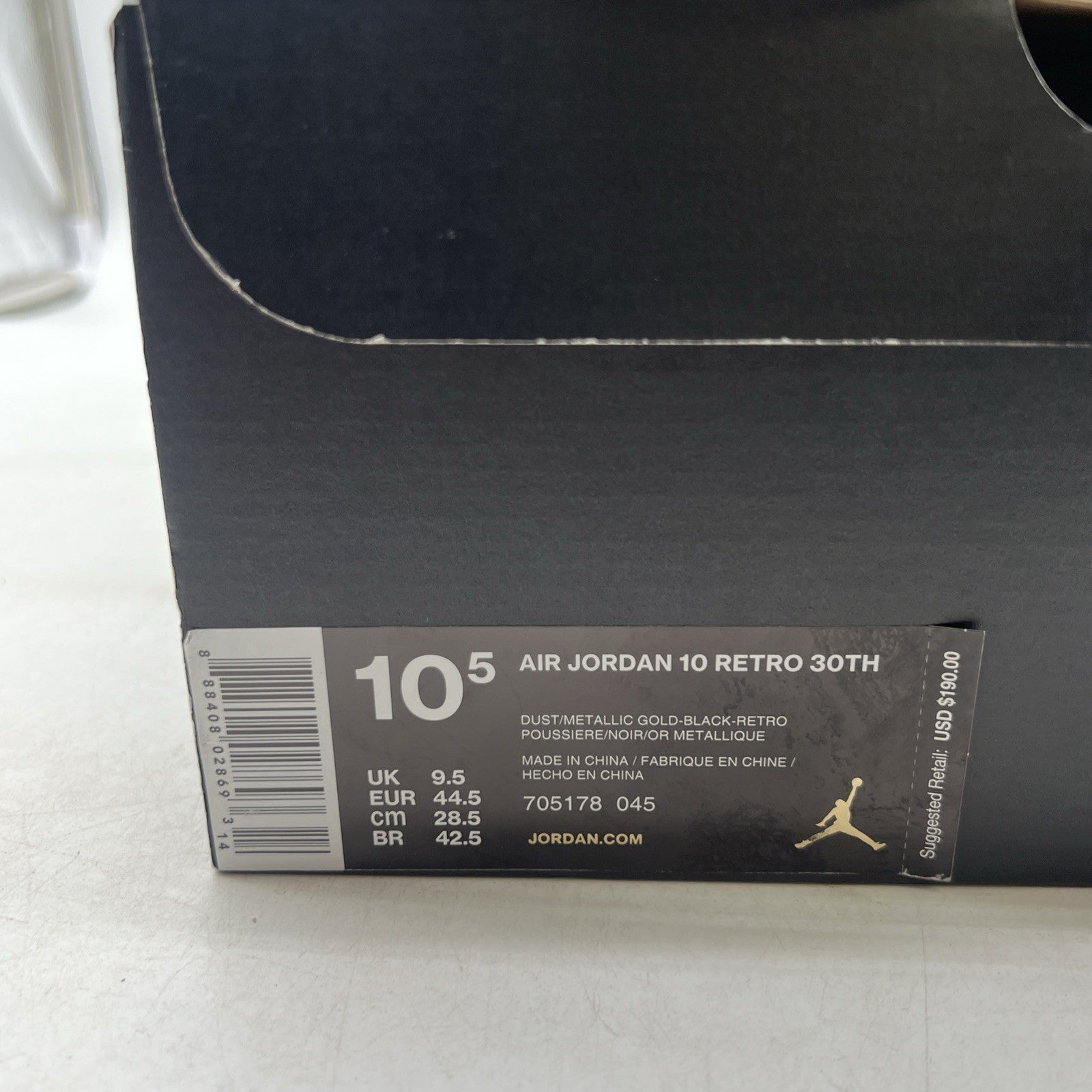 Size 10.5 - Air Jordan 10 Retro Lady Liberty (705178-045)
