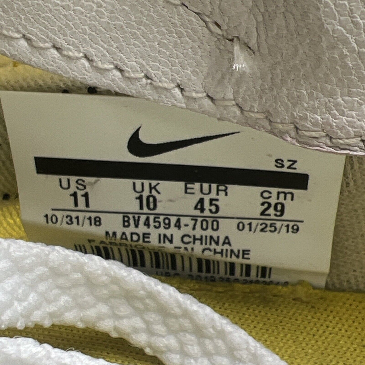 Size 11 - Nike Undercover x Daybreak Bright Citron (BV4594-700)