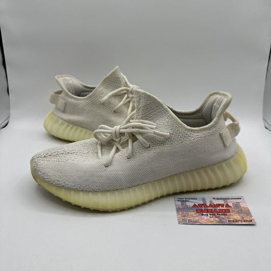 Size 10 - adidas Yeezy Boost 350 V2 Low Cream White / Triple White Icy All White