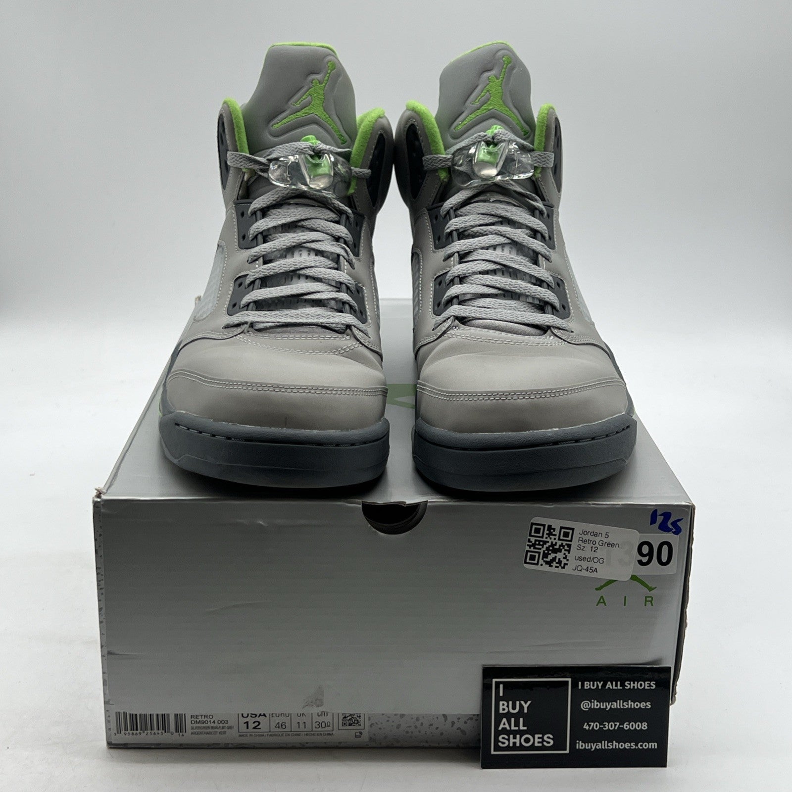 Size 12 - Air Jordan 5 Retro Green Bean (DM9014-003)