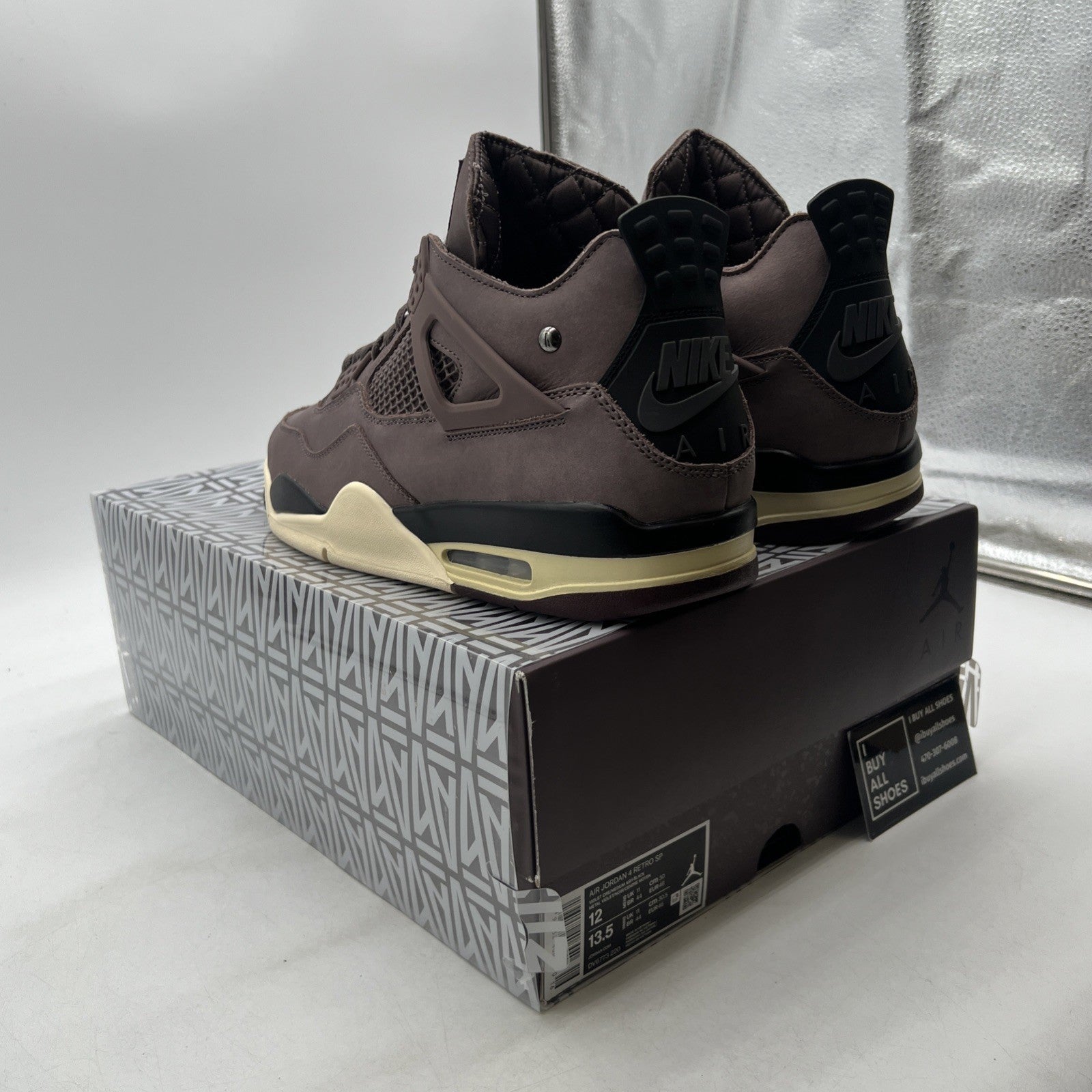 Size 12 - Air Jordan 4 Retro x A Ma Maniere Mid Violet Ore (DV6773-220)